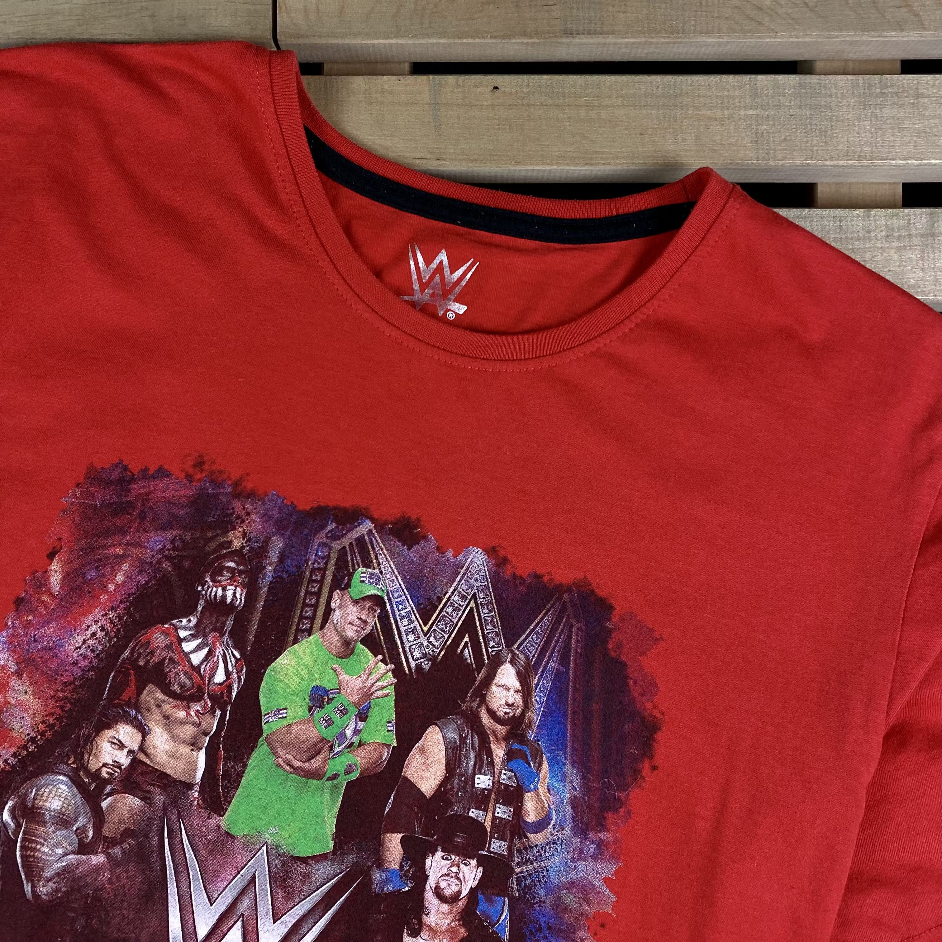 Vintage × WWE × WWF Mens Vintage T Shirt WWE John Cena Size M Size US M / EU 48-50 / 2 - 2 Thumbnail