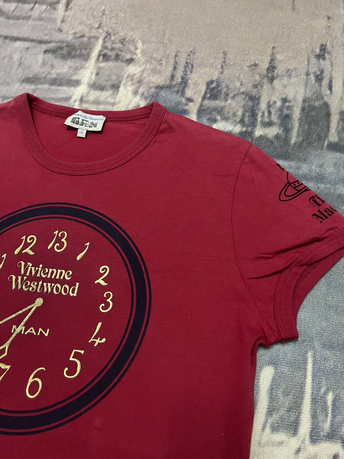 Vivienne Westwood 90s VIVIENNE WESTWOOD MAN TIME MACHINE TAHIRT RARE Size US S / EU 44-46 / 1 - 6 Thumbnail