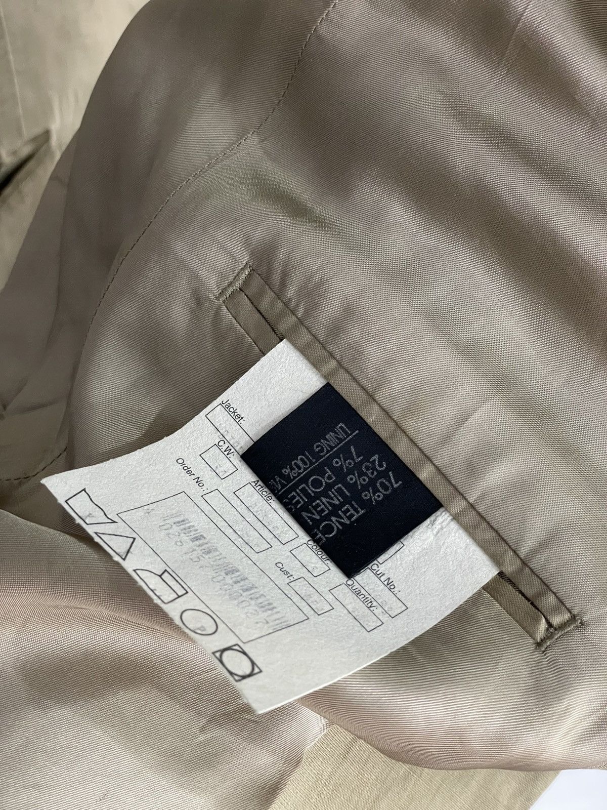 Balmain × Vintage Vintage BALMAIN Beige Luxury Blazer Size US L / EU 52-54 / 3 - 8 Thumbnail