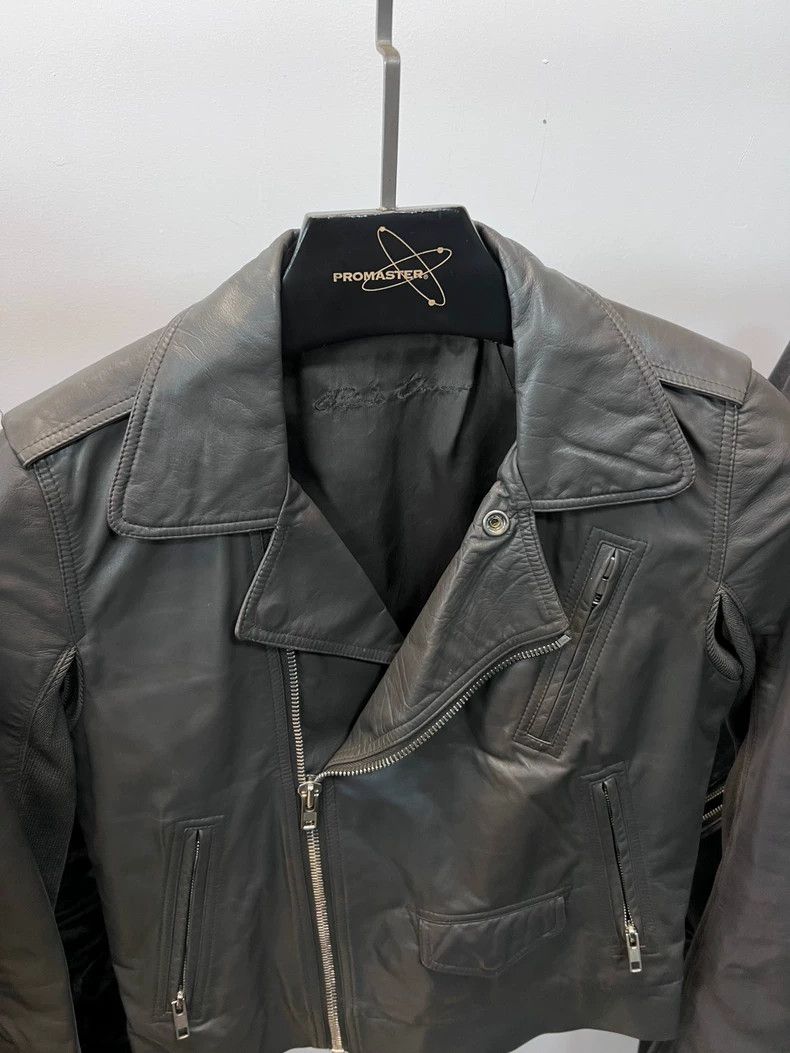 Rick Owens Rick Owens Biker Leather Jacket 2504-Nextarrow Size M / US 6-8 / IT 42-44 - 3 Thumbnail