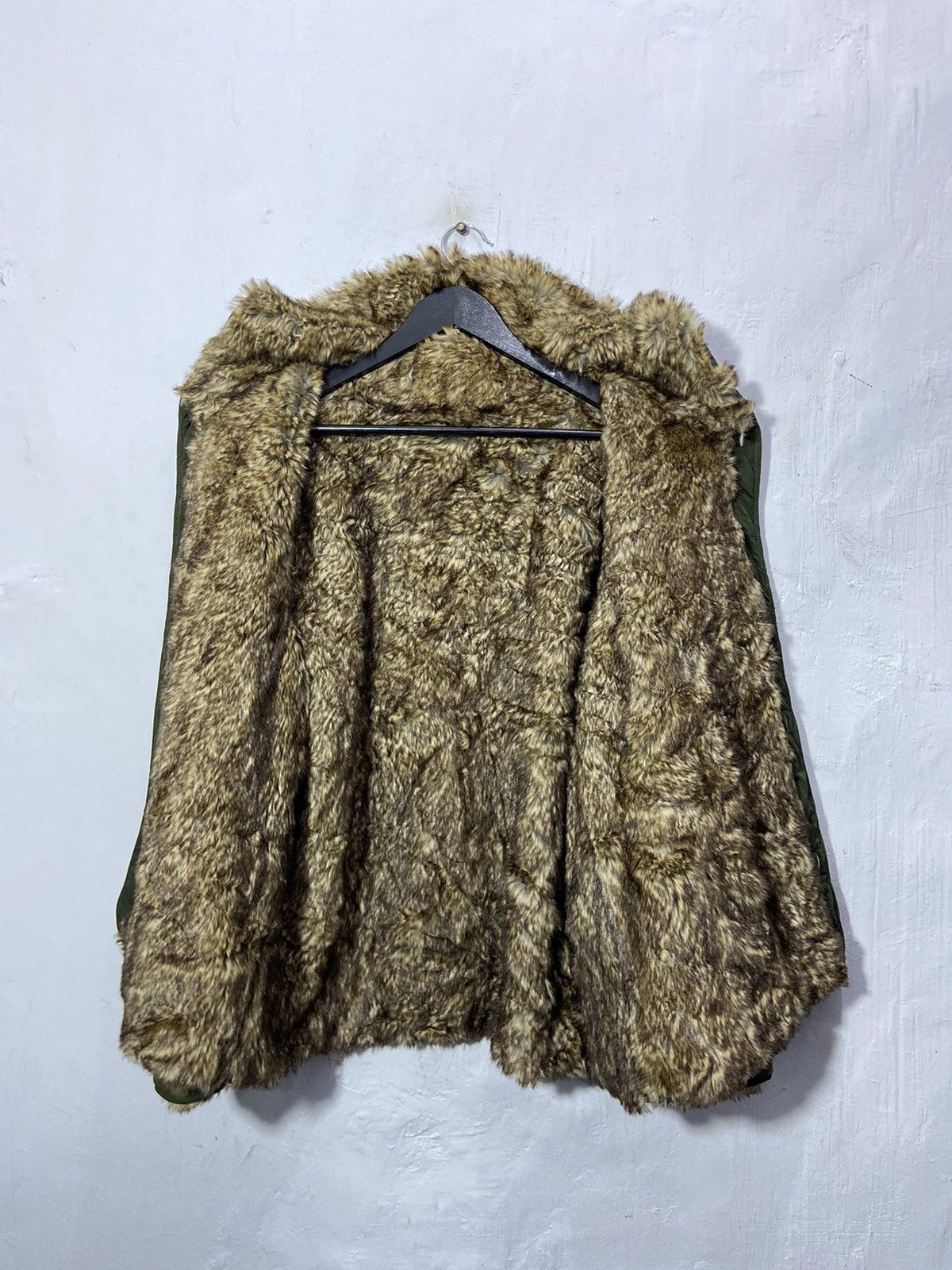 Zadig & Voltaire Zadig & Voltaire Green Fur Down Jacket Nylon Size US M / EU 48-50 / 2 - 11 Thumbnail