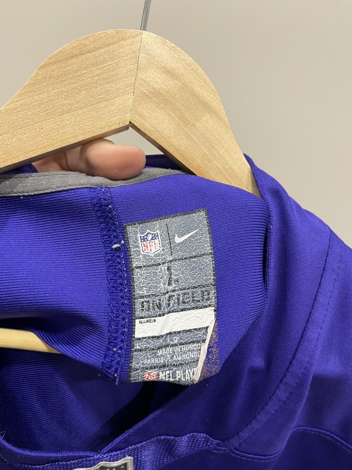 Nike Nike Minnesota Vikings Jefferson #18 Home Shirt NFL Jersey Size US L / EU 52-54 / 3 - 6 Thumbnail