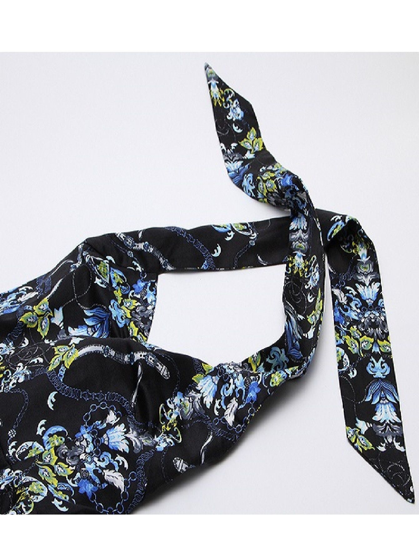 Other Floral Print Vintage Style Backless Dress Size XL / US 12-14 / IT 48-50 - 3 Thumbnail