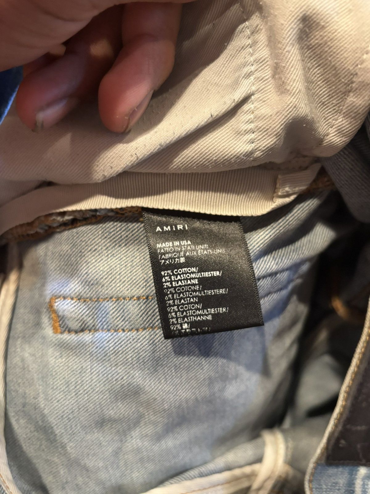 Amiri Amiri jeans Size US 34 / EU 50 - 10 Thumbnail