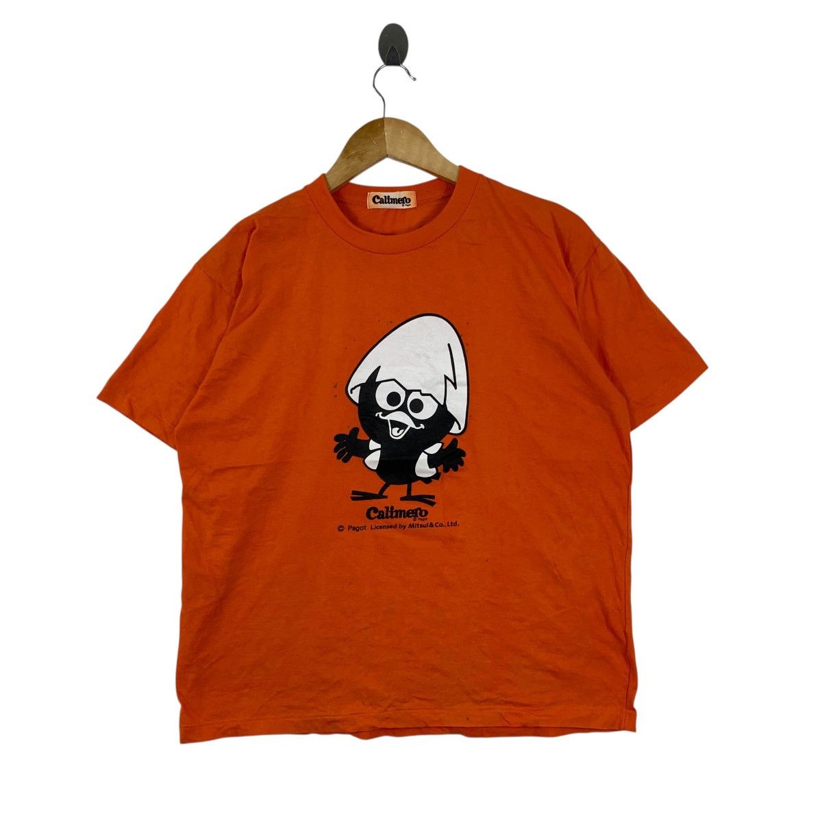 Vintage Vintage CALIMERO Pagot Mitsui&Co TV Cartoon Animation Tshirt Size US M / EU 48-50 / 2 - 1 Thumbnail