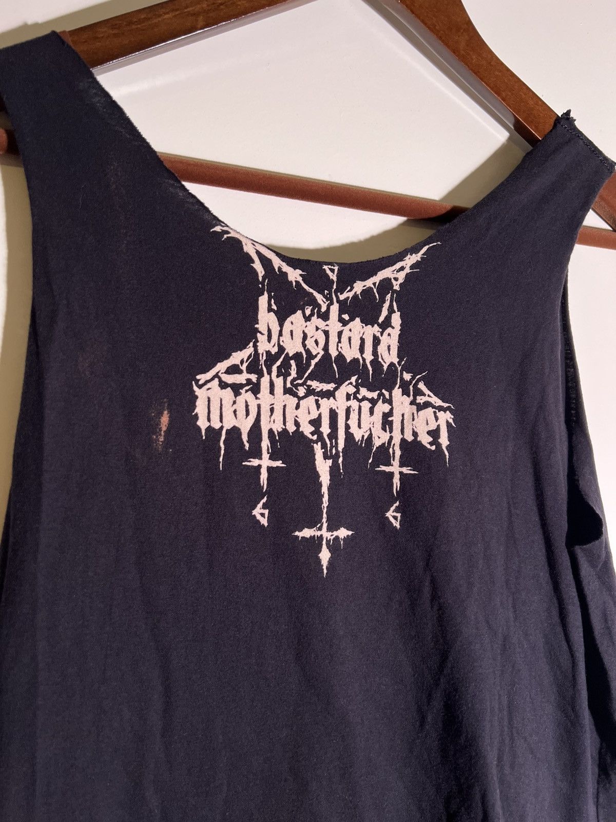 Band Tees Y2K 2000’s VTG Vintage Dolly Parton B*stard MF Goth Tank Top Size US M / EU 48-50 / 2 - 7 Thumbnail
