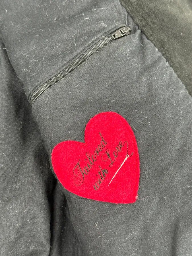 Moschino 2010s Moschino Black Hybrid Leather Perfecto Jacket Size US M / EU 48-50 / 2 - 10 Thumbnail