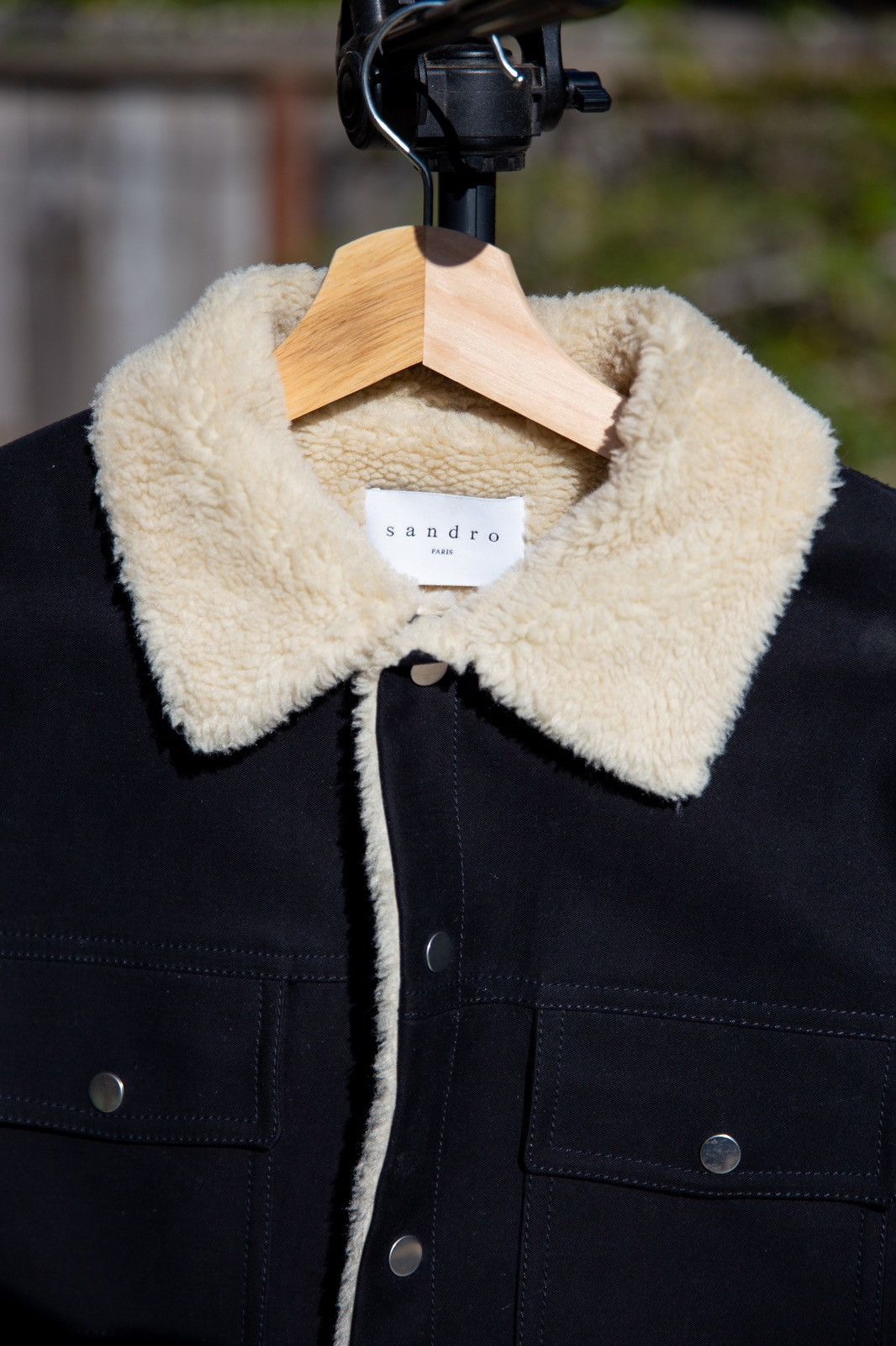 Sandro Sheerling Lined Jacket Size US S / EU 44-46 / 1 - 5 Thumbnail
