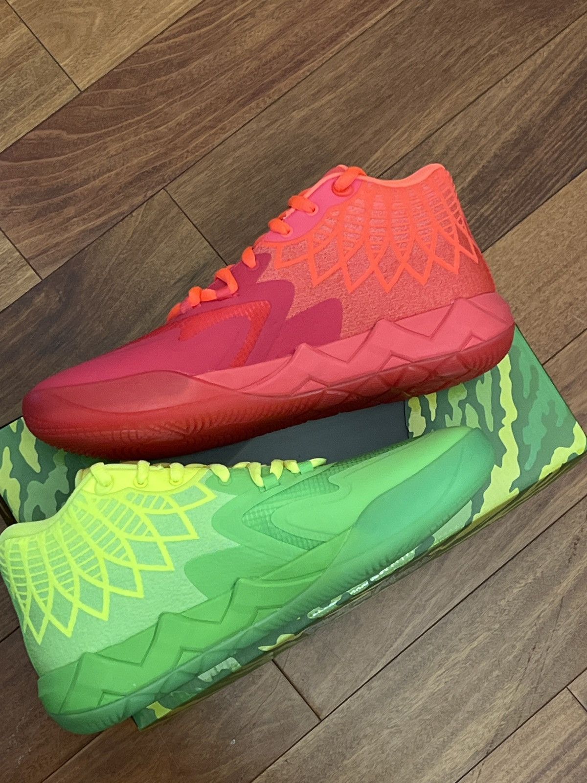 Nike Rick & Morty MB 01 Lamelo Ball Size US 8.5 / EU 41-42 - 2 Thumbnail