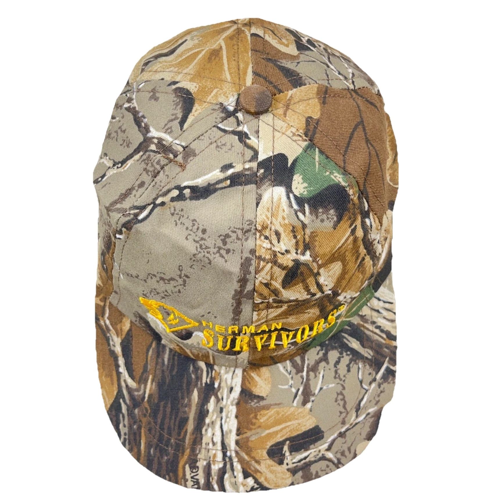 Vintage VINTAGE Advantage Timber Camo Hat Cap Strap Back USA 90s Herman Survivors Boots Shirt? Size ONE SIZE - 5 Thumbnail