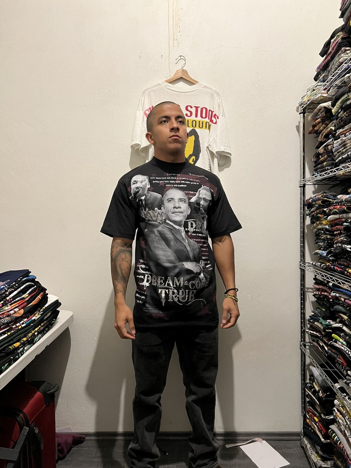 President's 2008 Obama MLK Malcolm X Dream Tee Size US L / EU 52-54 / 3 - 2 Thumbnail
