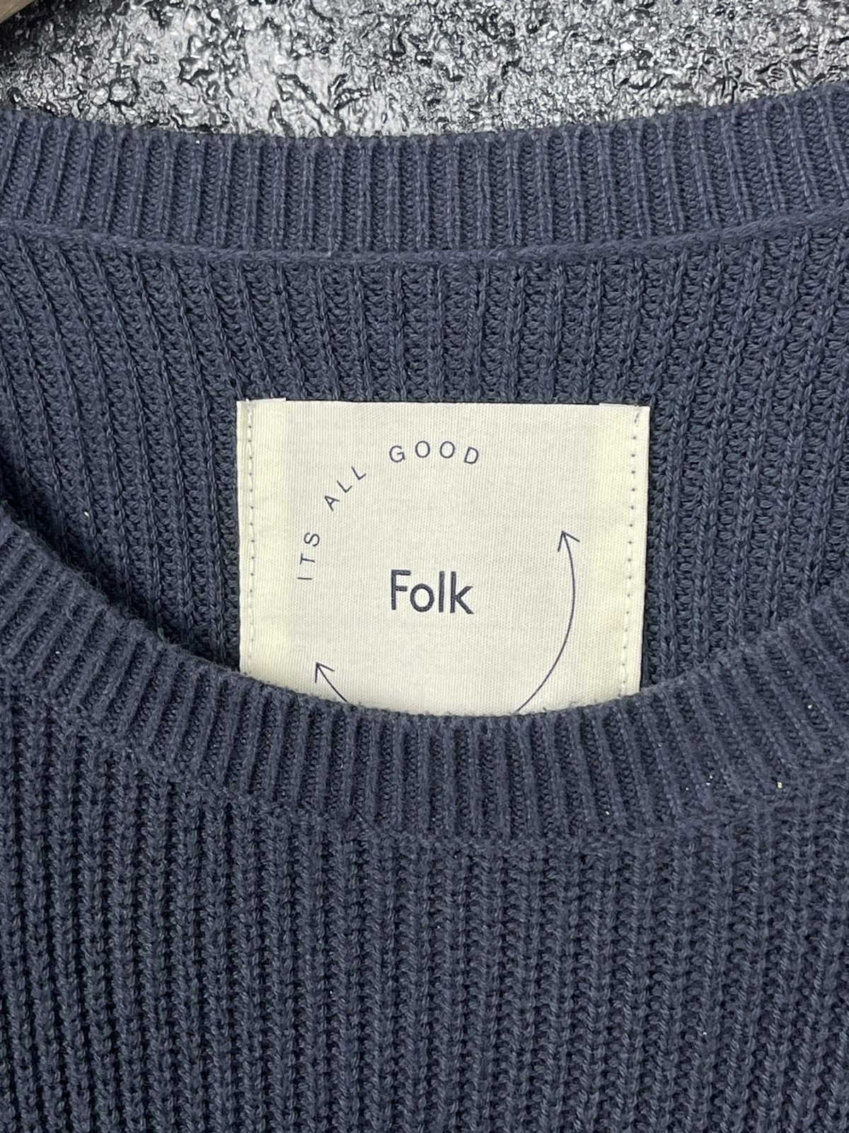 Folk Folk Organic Cotton Knited Jumper Men’s Size 4 Size US L / EU 52-54 / 3 - 9 Thumbnail