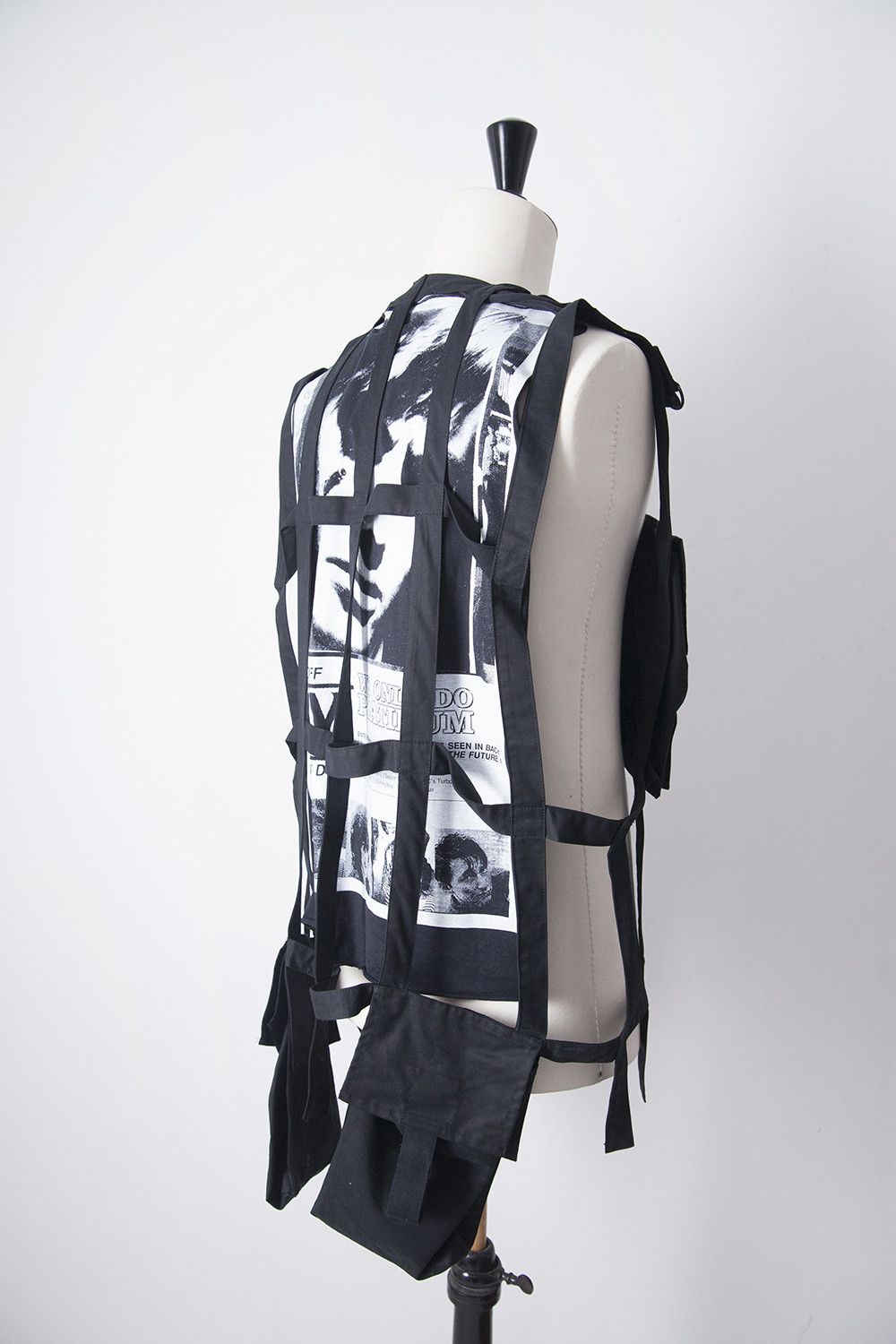 Raf Simons SS03 Consumed cargo vest Size US L / EU 52-54 / 3 - 4 Thumbnail