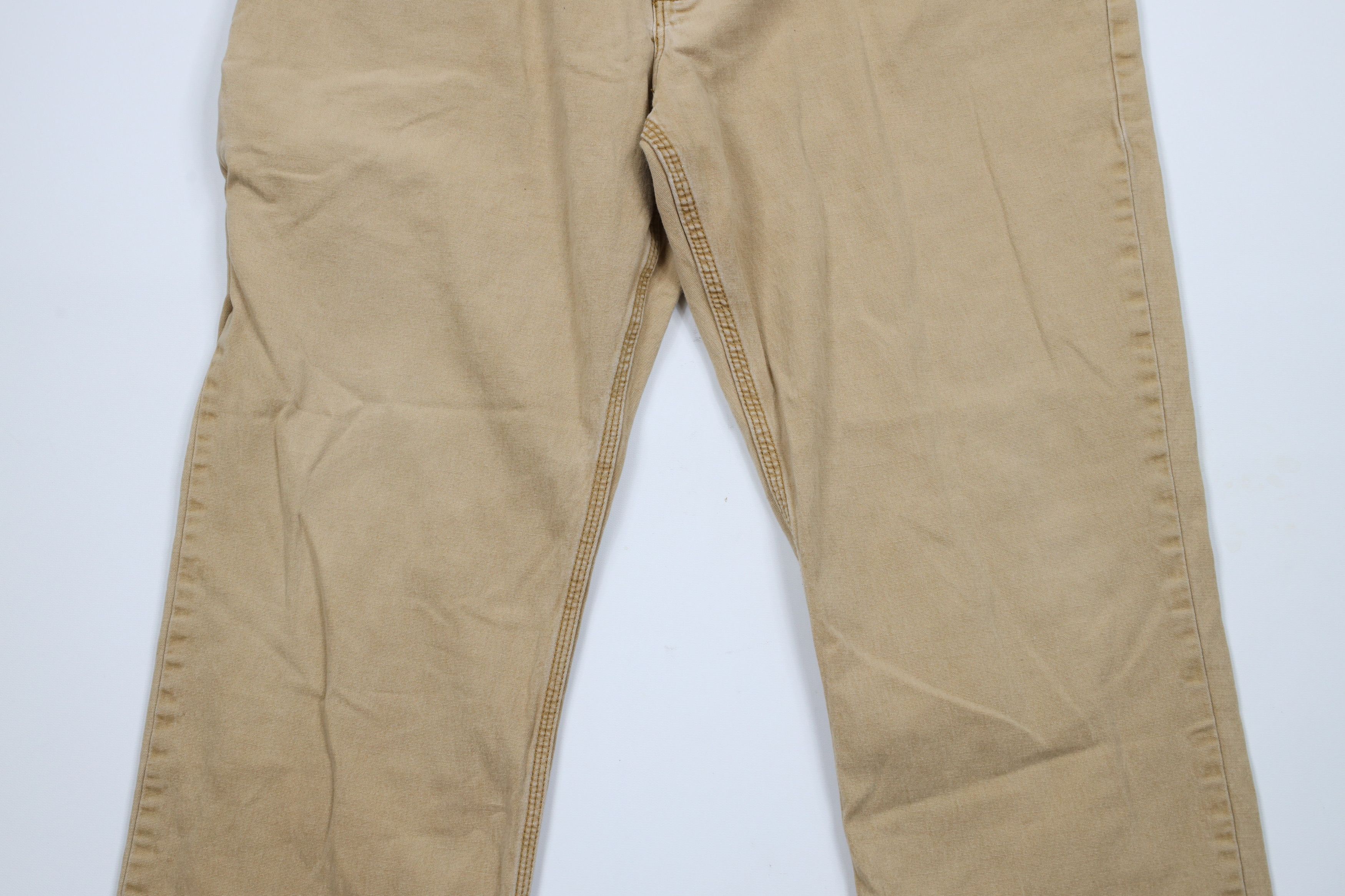 Carhartt × Vintage Vintage Y2K Carhartt Relaxed Wide Leg Canvas Dungaree Pants Size US 42 / EU 58 - 3 Thumbnail