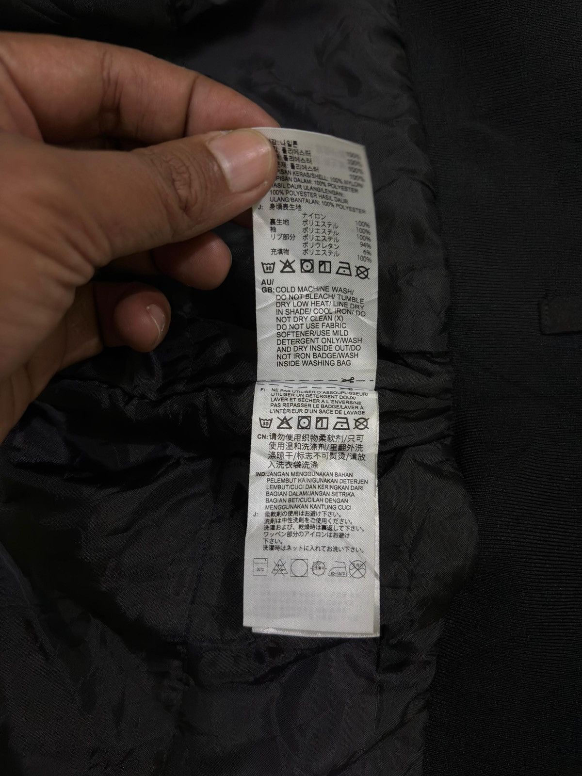 Adidas × All Blacks Adidas Bomber Jacket All Black New Zealand Rugby Jacket Size US M / EU 48-50 / 2 - 19 Thumbnail