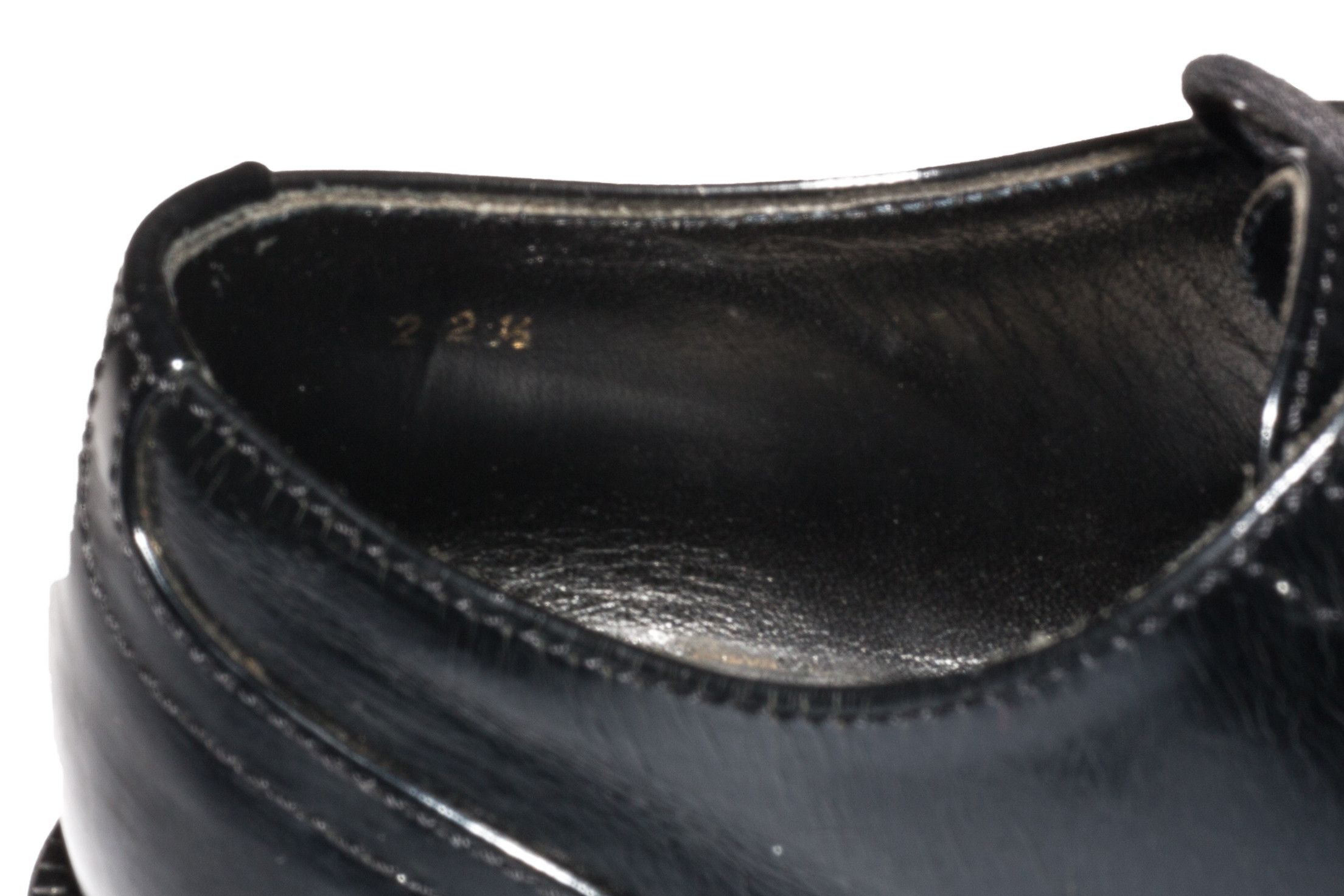 Comme des Garcons LEATHER LACE UP DERBY SHOES Size US 4 / IT 34 - 8 Thumbnail