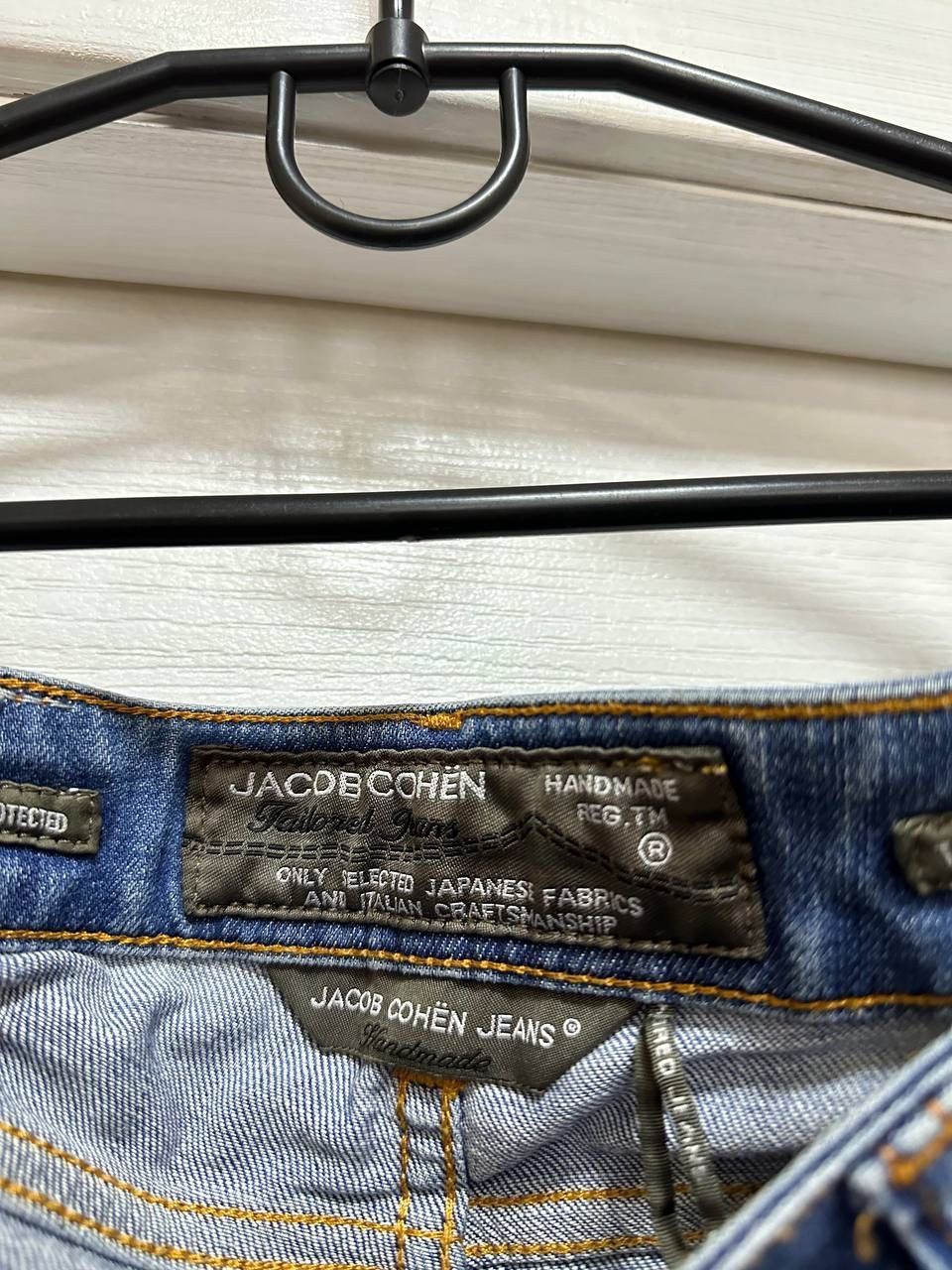 Jacob Cohen × Japanese Brand Jacob Cohen blue denim handmade denim pants jeans Size US 28 / EU 44 - 4 Thumbnail