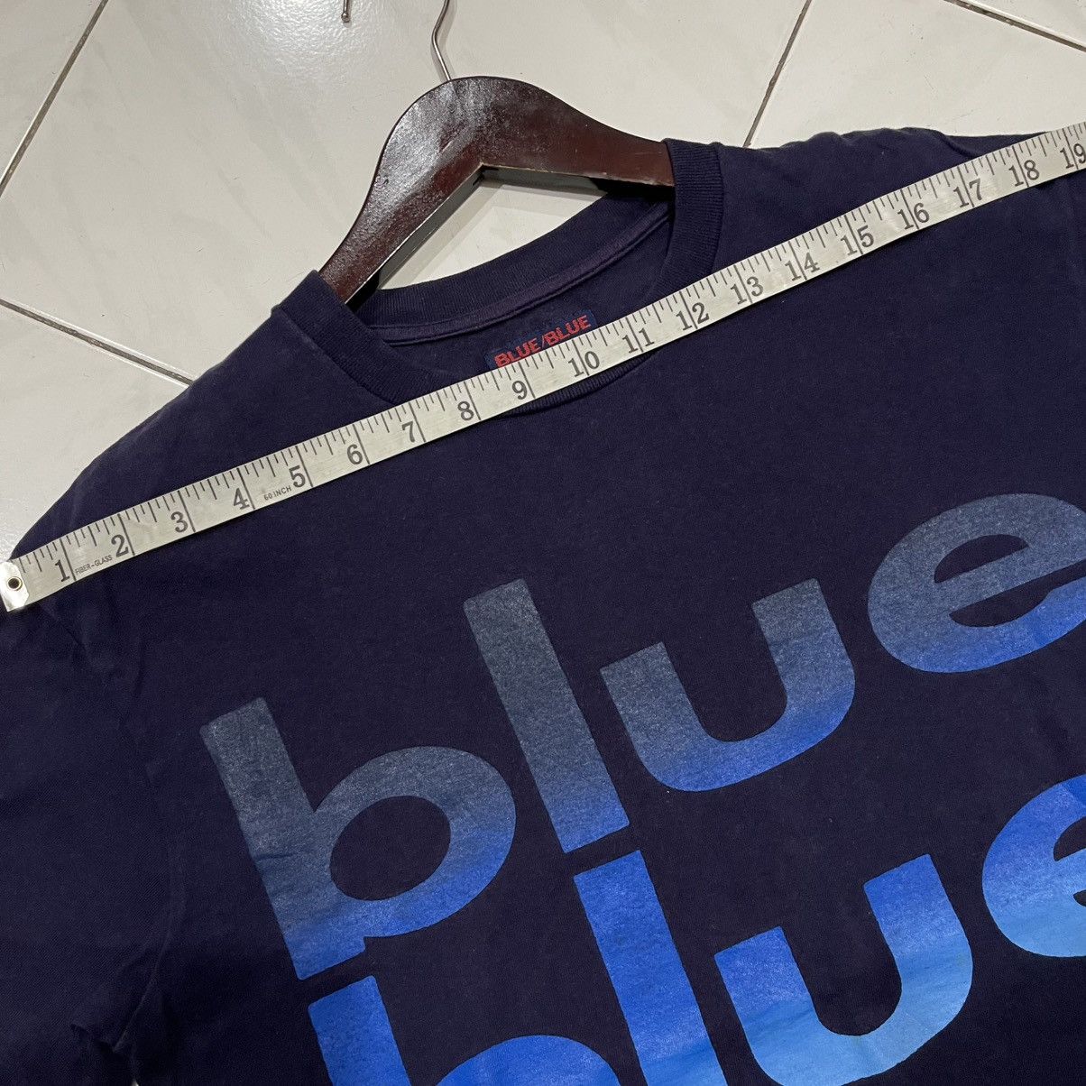 Blue Blue Japan × Japanese Brand Vintage rare Blue blue logo tee Size US M / EU 48-50 / 2 - 8 Thumbnail