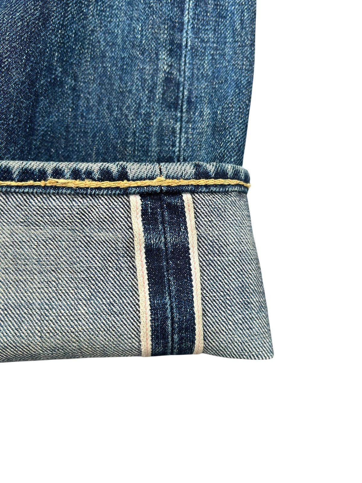 Kapital Vintage Standard Shop Selvedge Distressed Denim Jeans Size US 29 - 2 Thumbnail