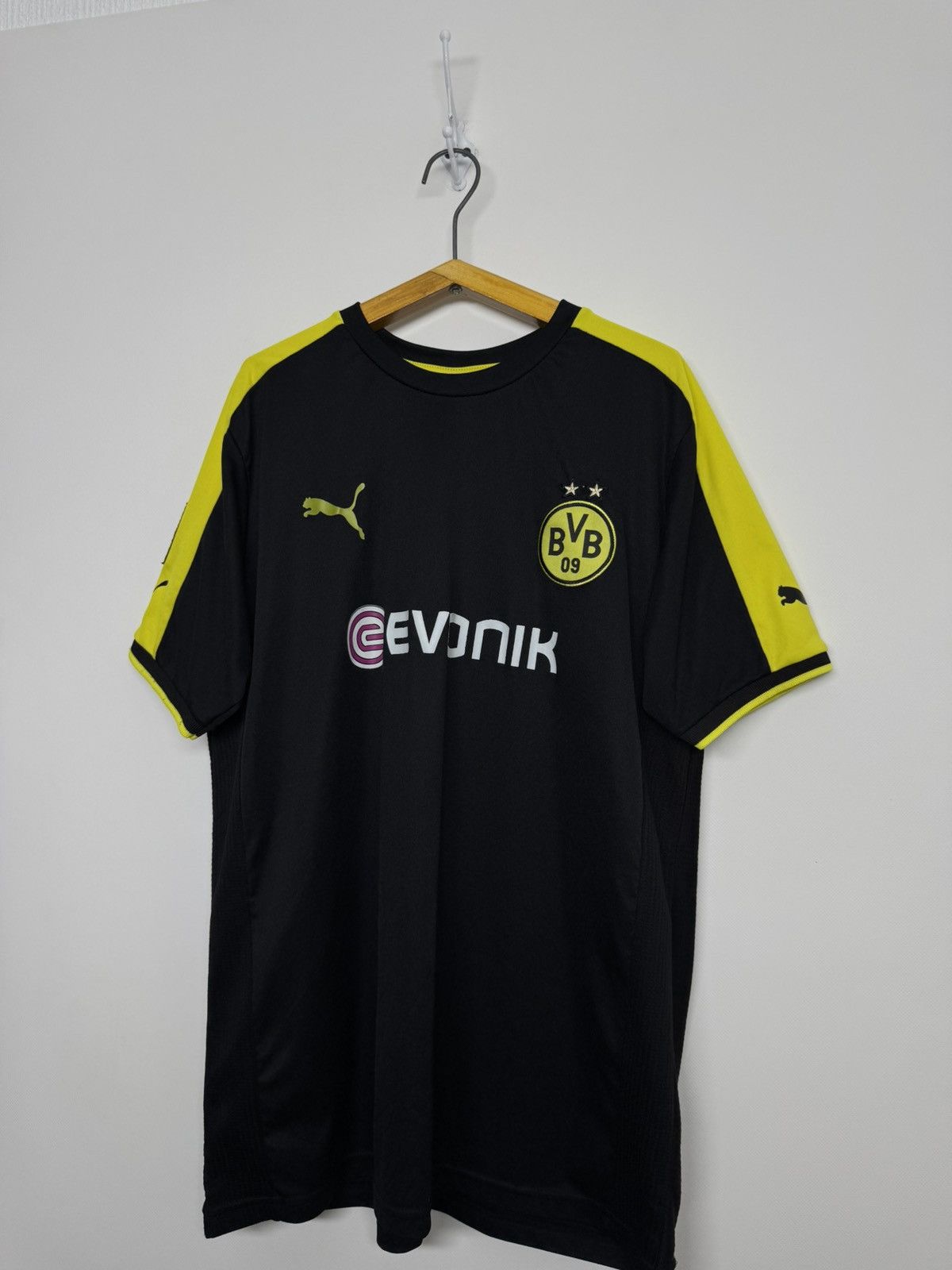Puma Vintage Y2k Borussia Dortmund T-Shirt 2013 Size US M / EU 48-50 / 2 - 5 Thumbnail