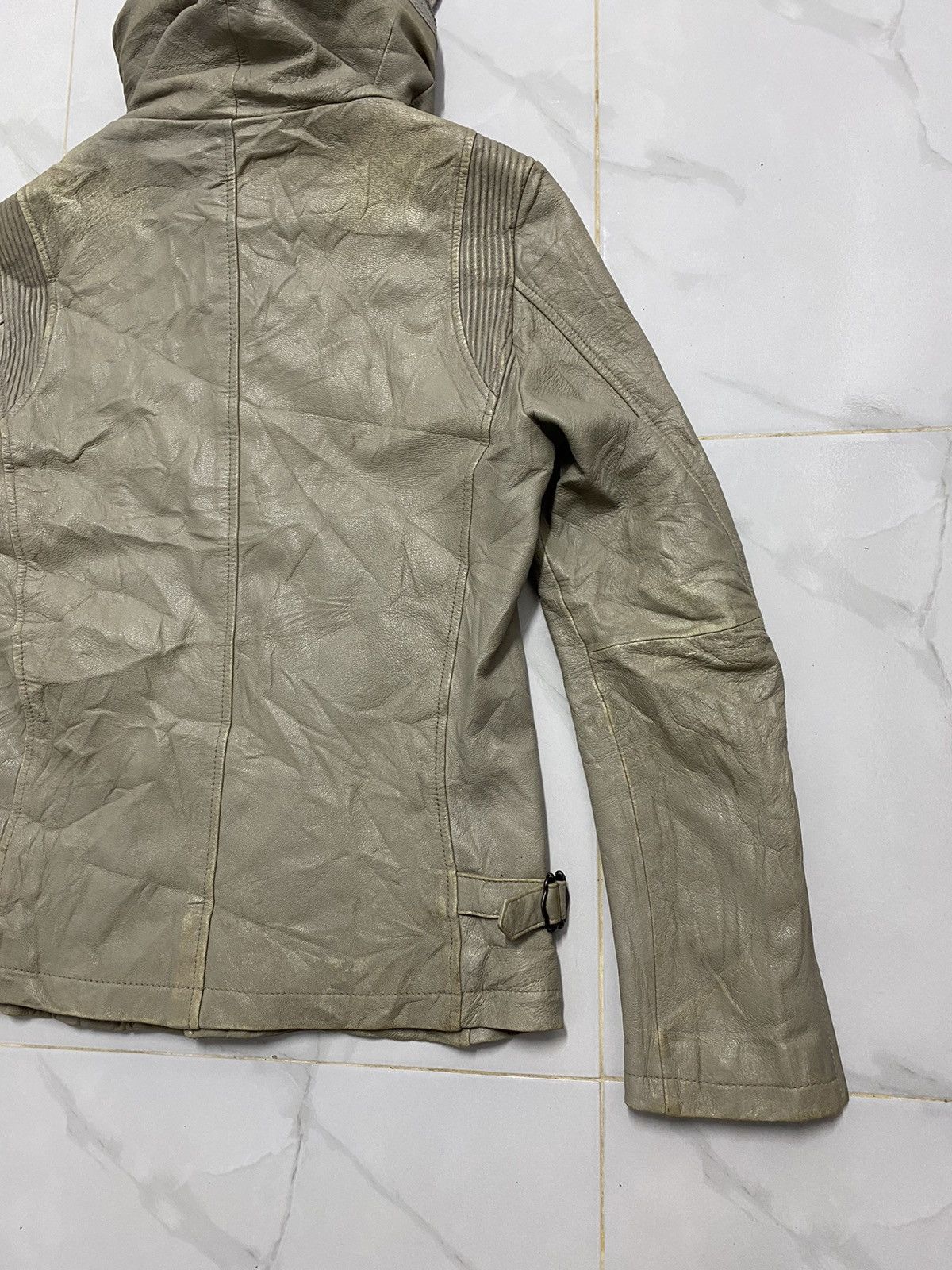 Katharine Hamnett London Katharine Hamnett London Goat Skin / Leather Jacket Size US S / EU 44-46 / 1 - 8 Thumbnail