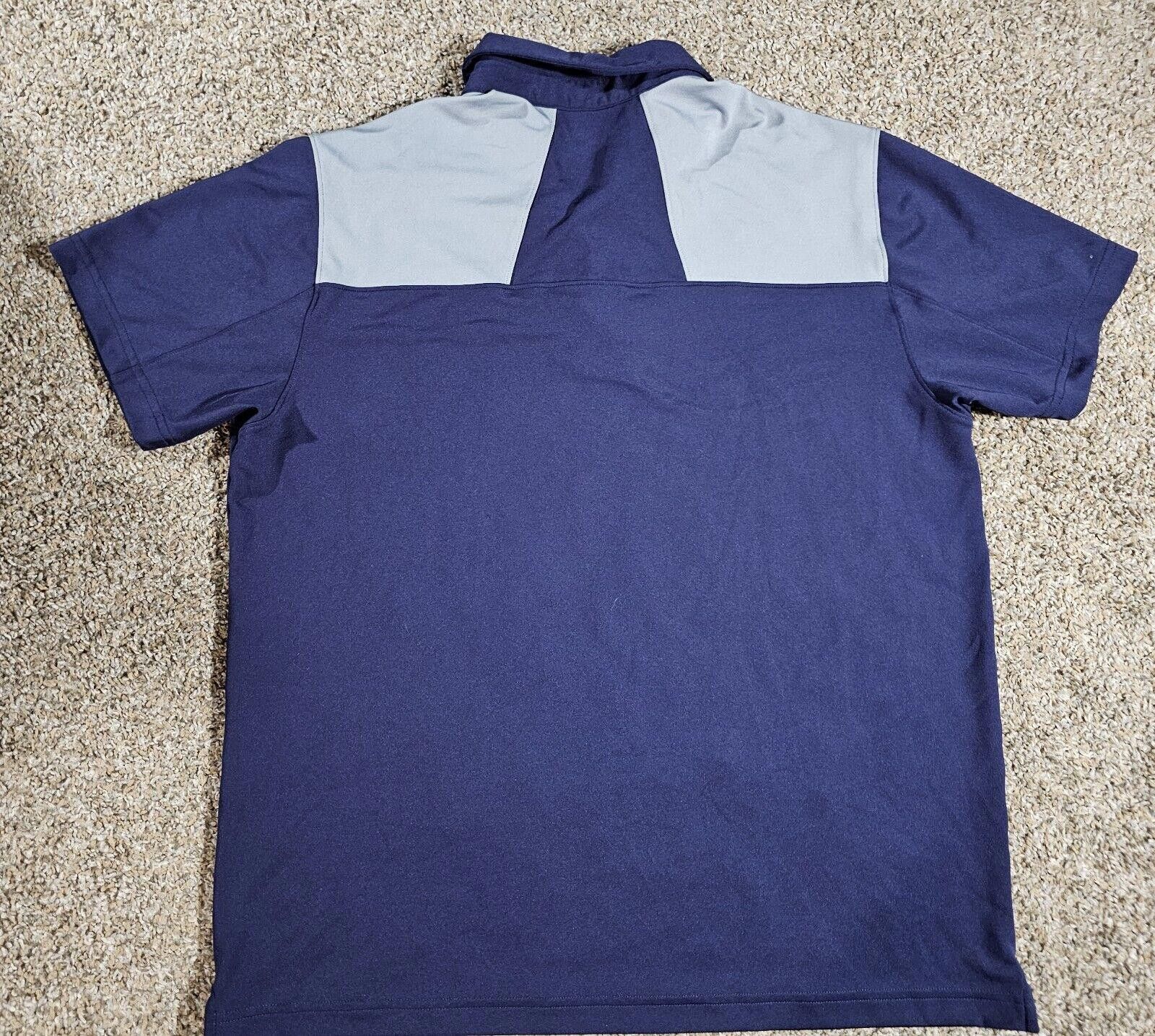 Under Armour under armour spartan football blue polo shirt XL Size US XL / EU 56 / 4 - 6 Thumbnail