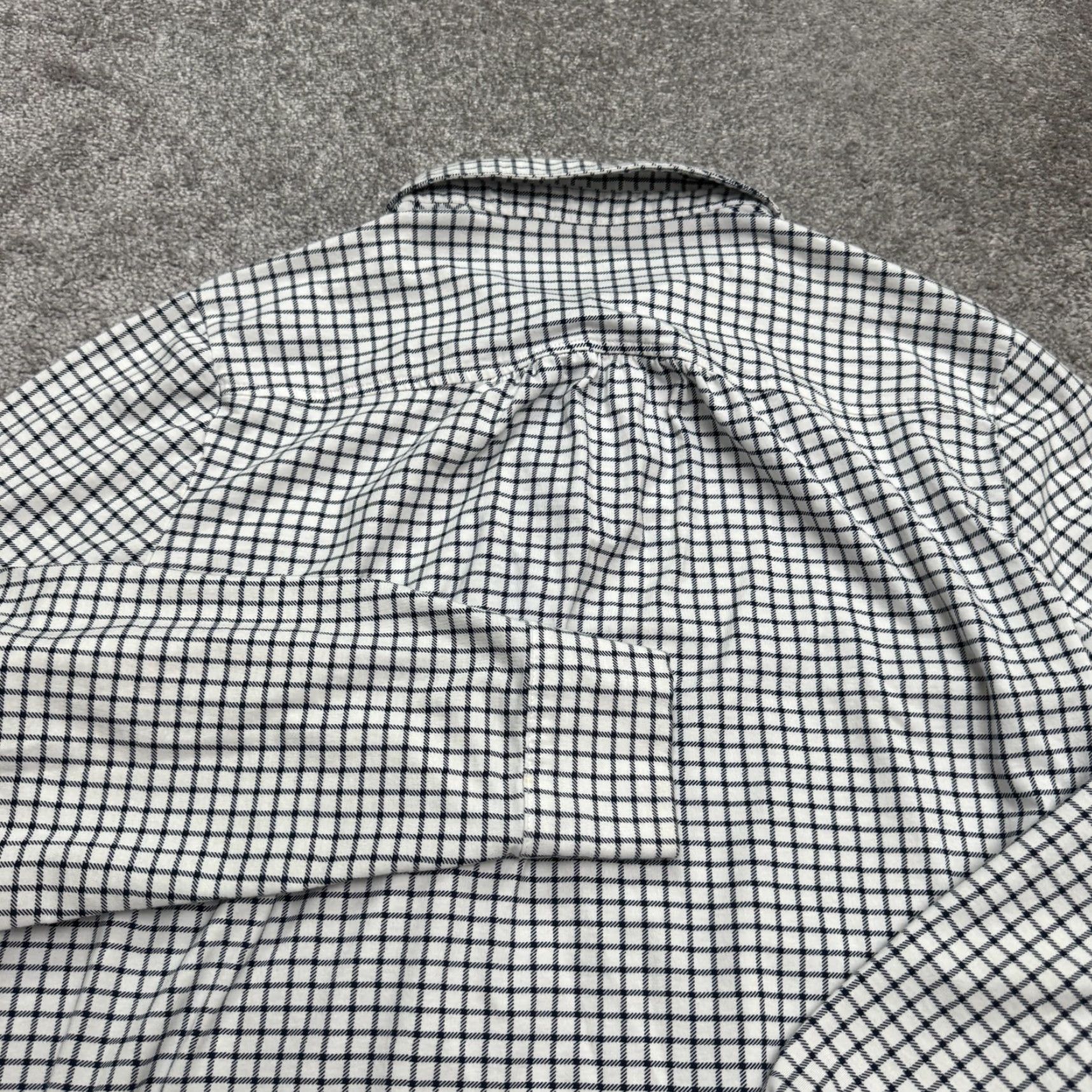 Lands' End VINTAGE Lands' End Women's Tunic Shirt Casual Long Sleeve Plaid Blue Regular Size S Size S / US 4 / IT 40 - 4 Thumbnail