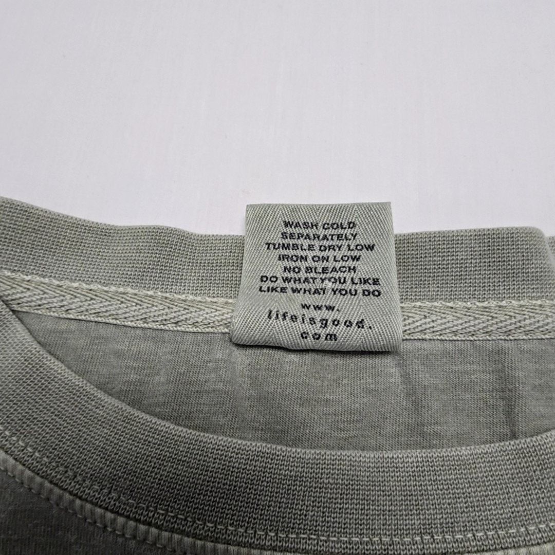 Life is Good Life is Good Not All Who Wander Are Lost XL Gray Faded Tee Size US XL / EU 56 / 4 - 6 Thumbnail