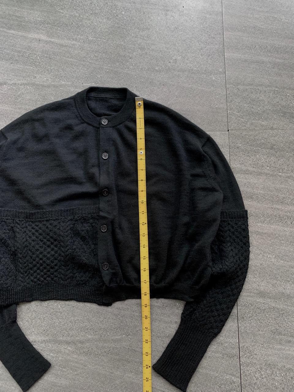 Yohji Yamamoto FREE TAX! Ys Hybrid Brocade Patchwork Cardigan Size US M / EU 48-50 / 2 - 11 Thumbnail