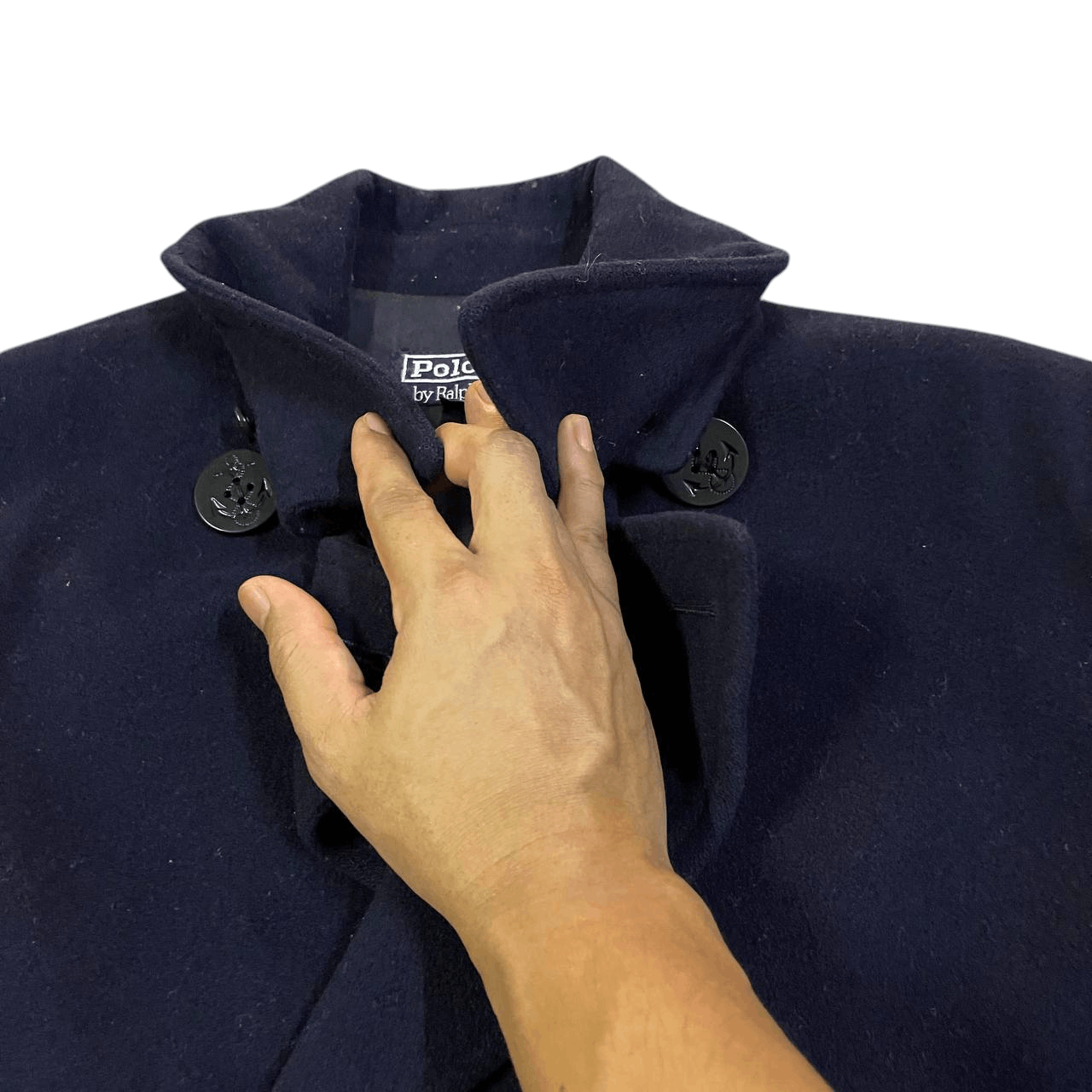 Polo Ralph Lauren Vintage Polo Ralph Lauren Wool Peacoat Size US M / EU 48-50 / 2 - 5 Thumbnail