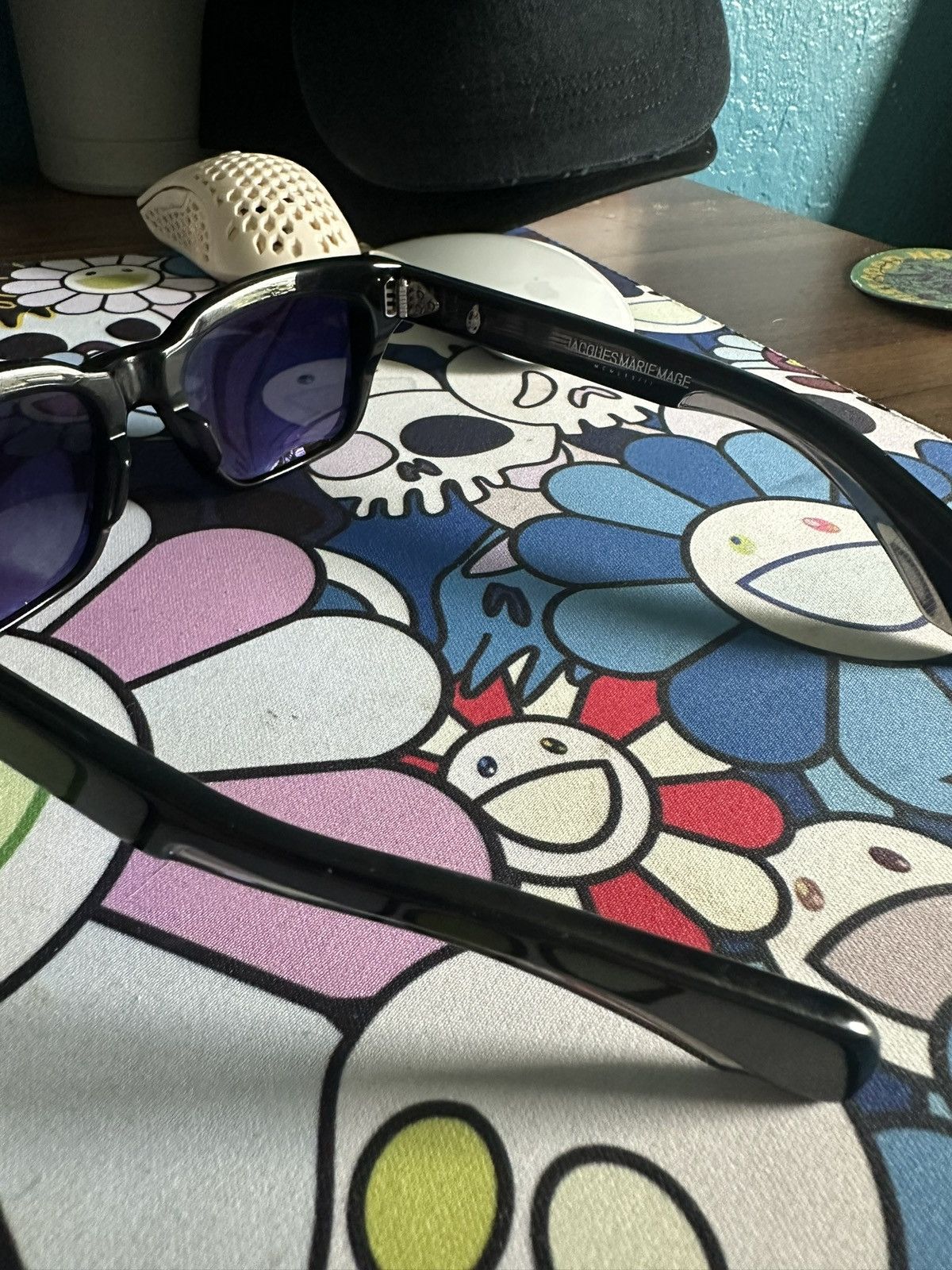 Jacques Marie Mage Jacques Marie Mage Molino 55 Sunglasses Size ONE SIZE - 6 Thumbnail