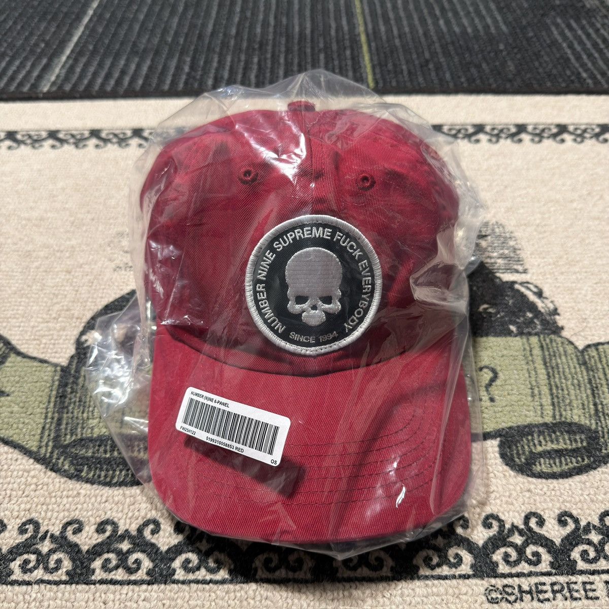 Number (N)ine × Supreme Supreme®/Number (N)ine® 6-Panel Size ONE SIZE - 2 Thumbnail