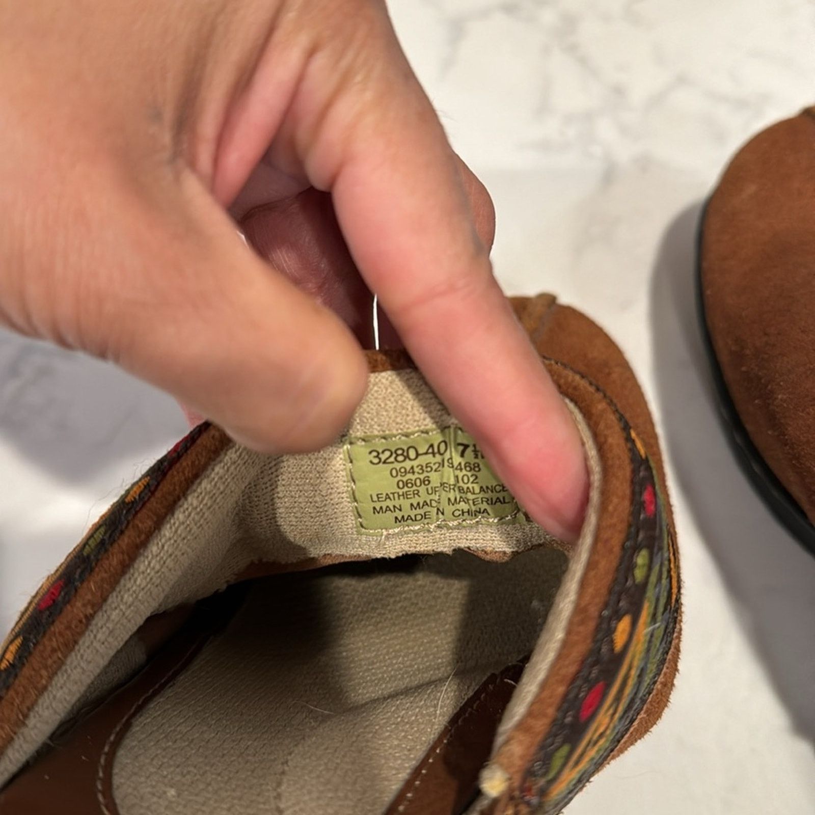 Eastland Eastland Vintage suede Clogs 90s southwestern mule size 7.5 Size US 7.5 / IT 37.5 - 11 Thumbnail
