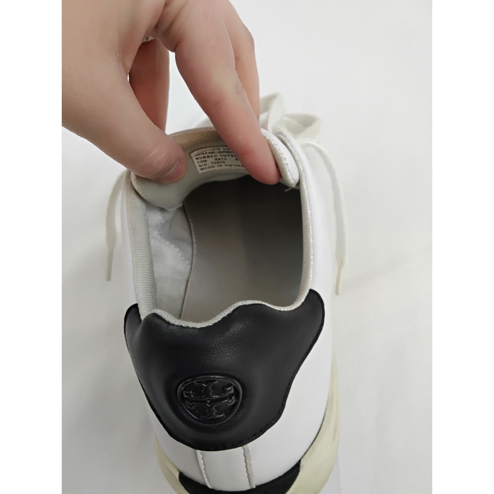 Tory Burch Tory Burch Howell Court Sneakers Men's 10M White Leather Size US 10 / EU 43 - 10 Thumbnail