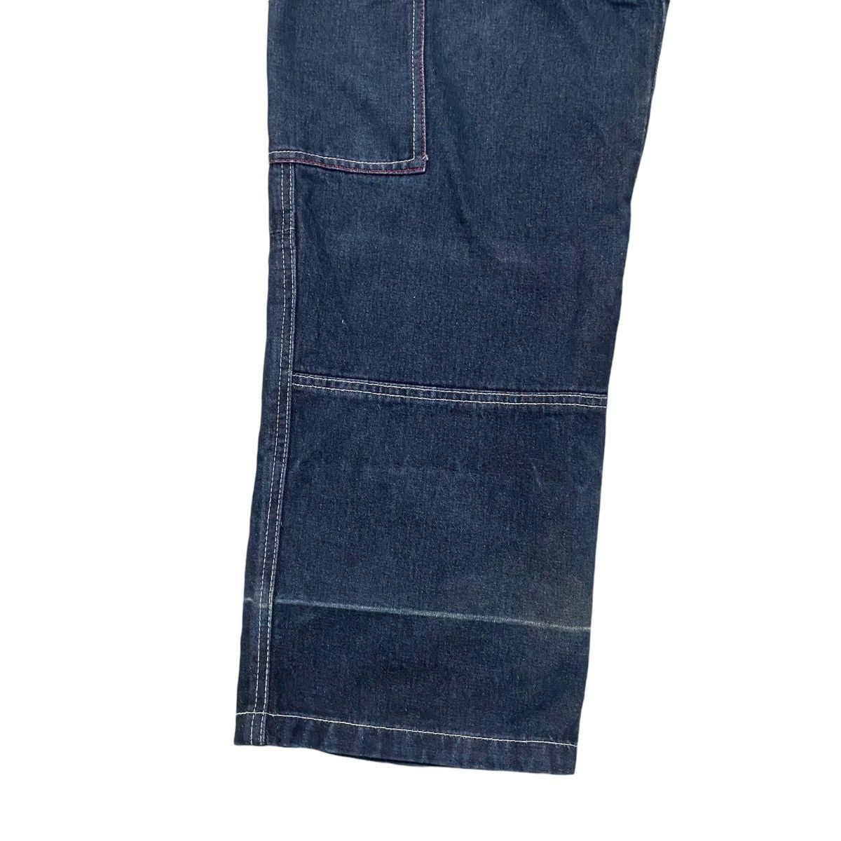 Vintage Vintage BRASS HITHER Denim Baggy Flame Dragon Jeans Size US 36 / EU 52 - 10 Thumbnail