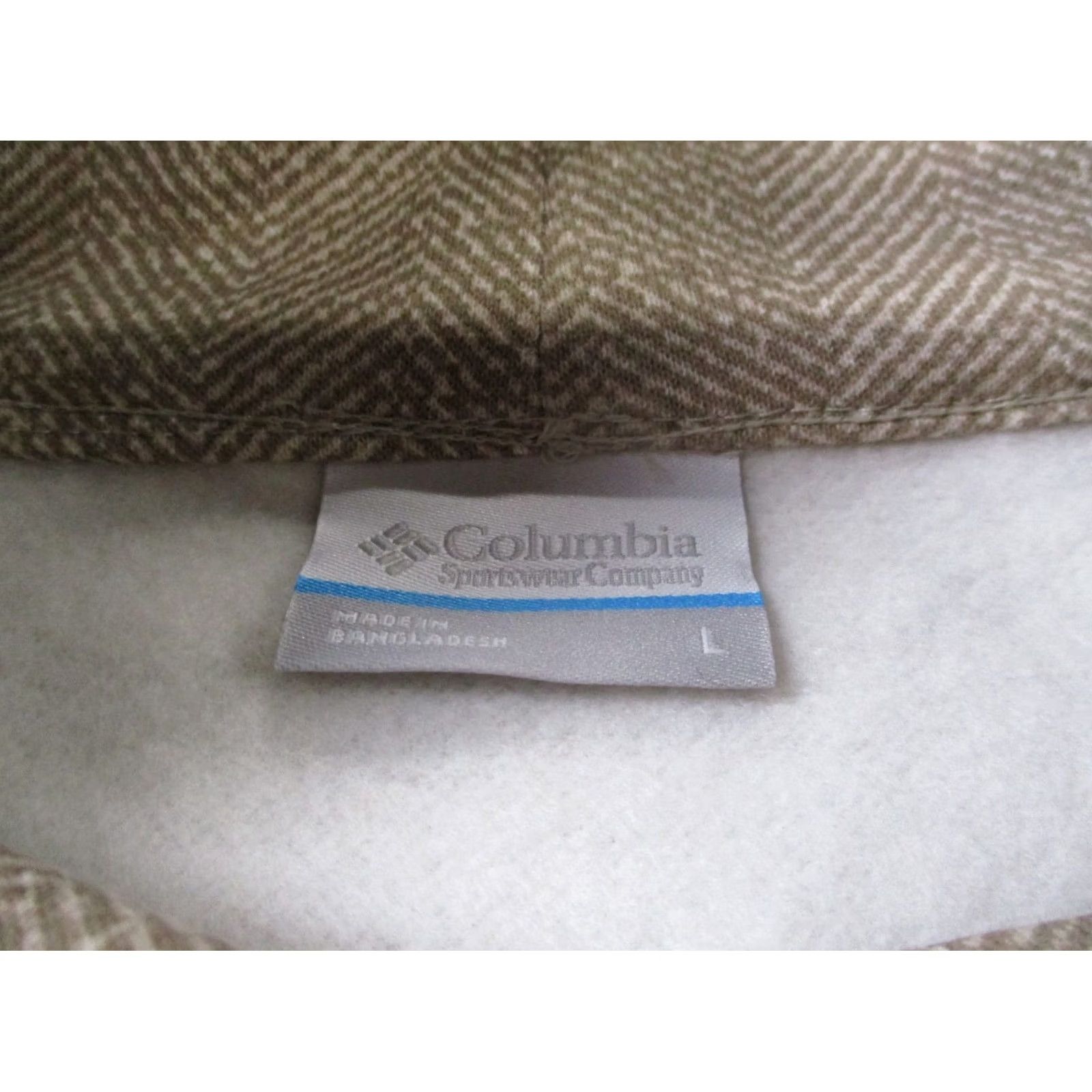 Vintage Columbia Jacket Womens L Beige Pullover Windbreaker Outdoor Thermal Pockets Size L / US 10 / IT 46 - 6 Thumbnail