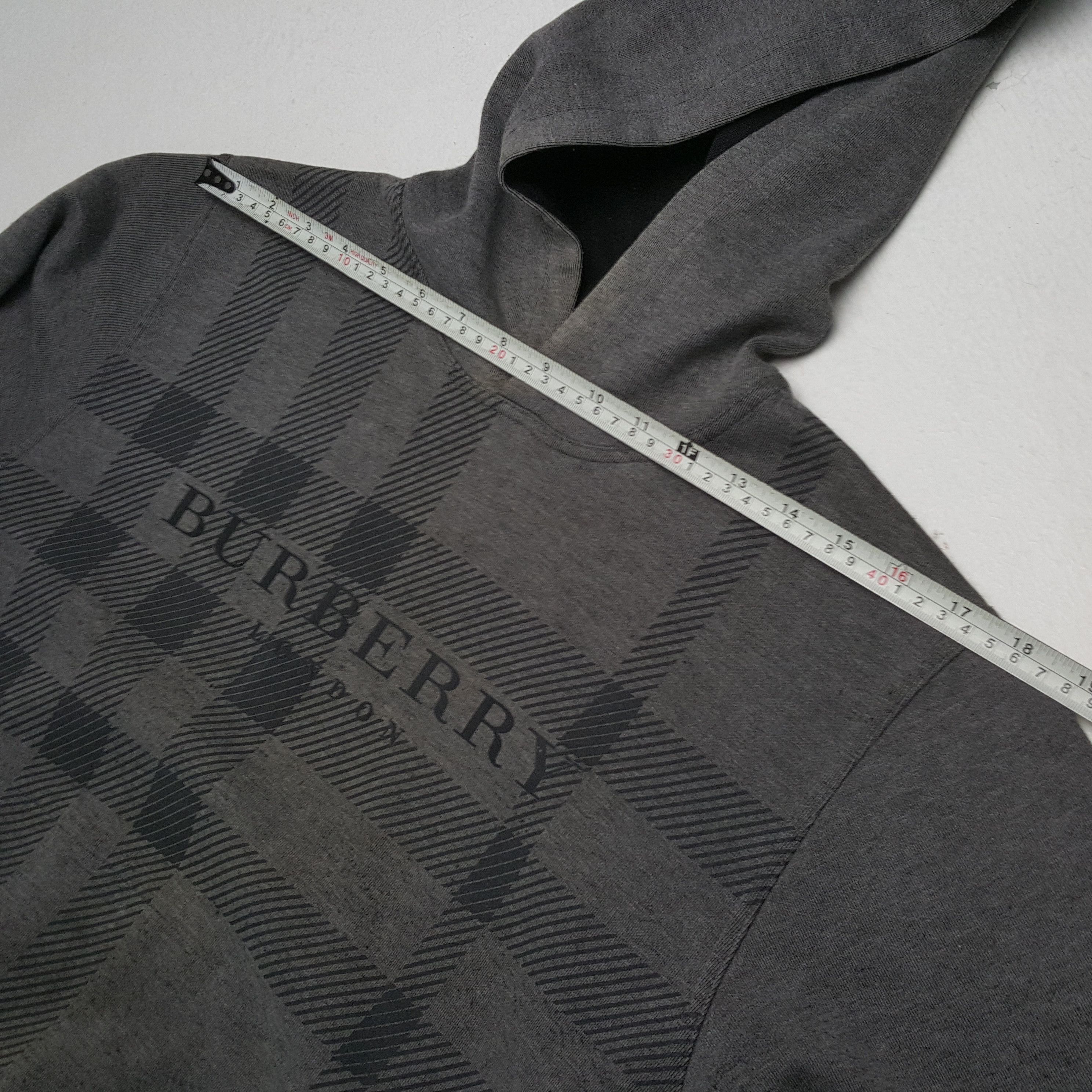 Burberry × Vintage BURBERRY LONDON Fashion Design Style Custom Hoodies Size US S / EU 44-46 / 1 - 5 Thumbnail