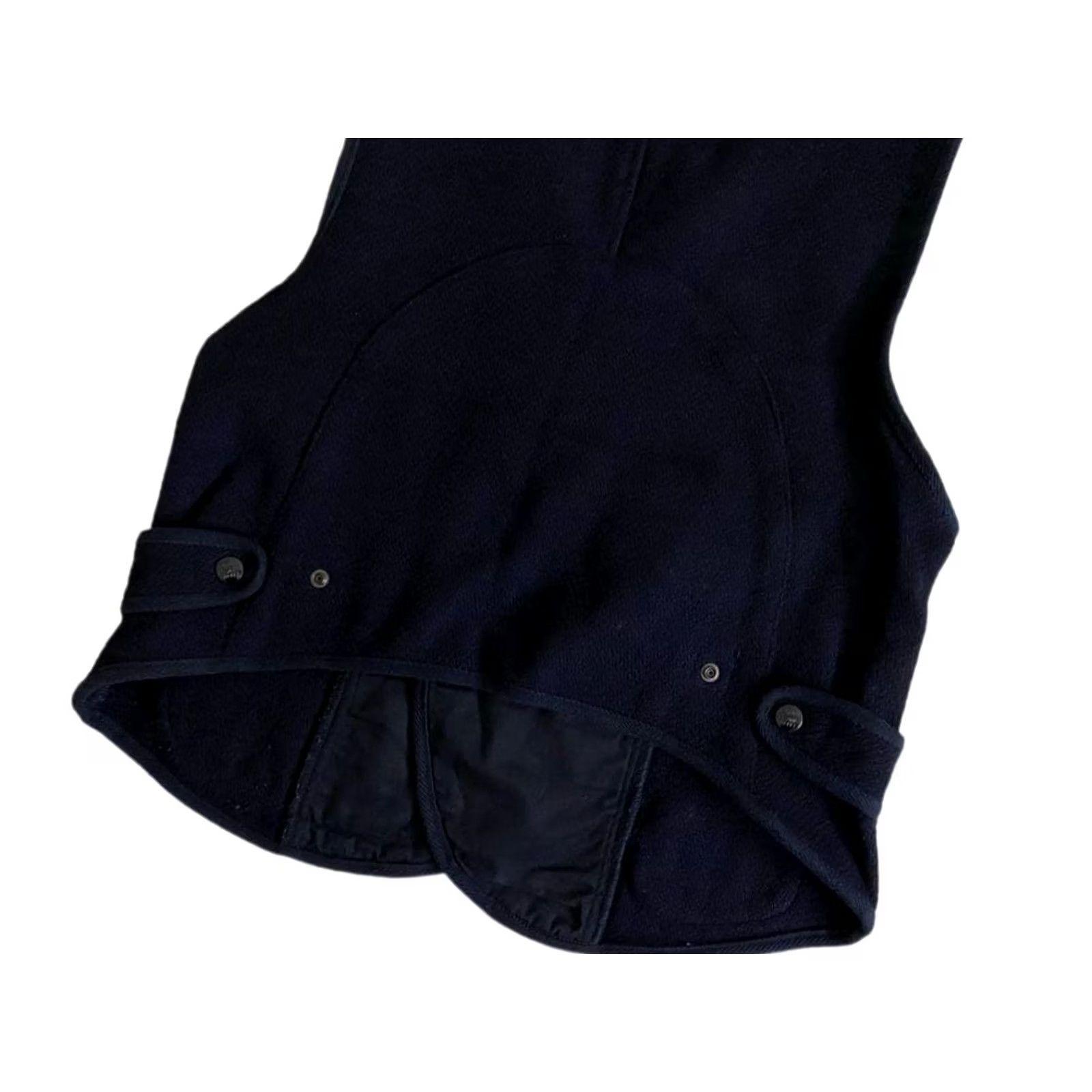 Kapital KAPITAL Beach Pan Vest Ladies Size 1 Navy Black good condition Pre-owned Size S / US 4 / IT 40 - 6 Thumbnail