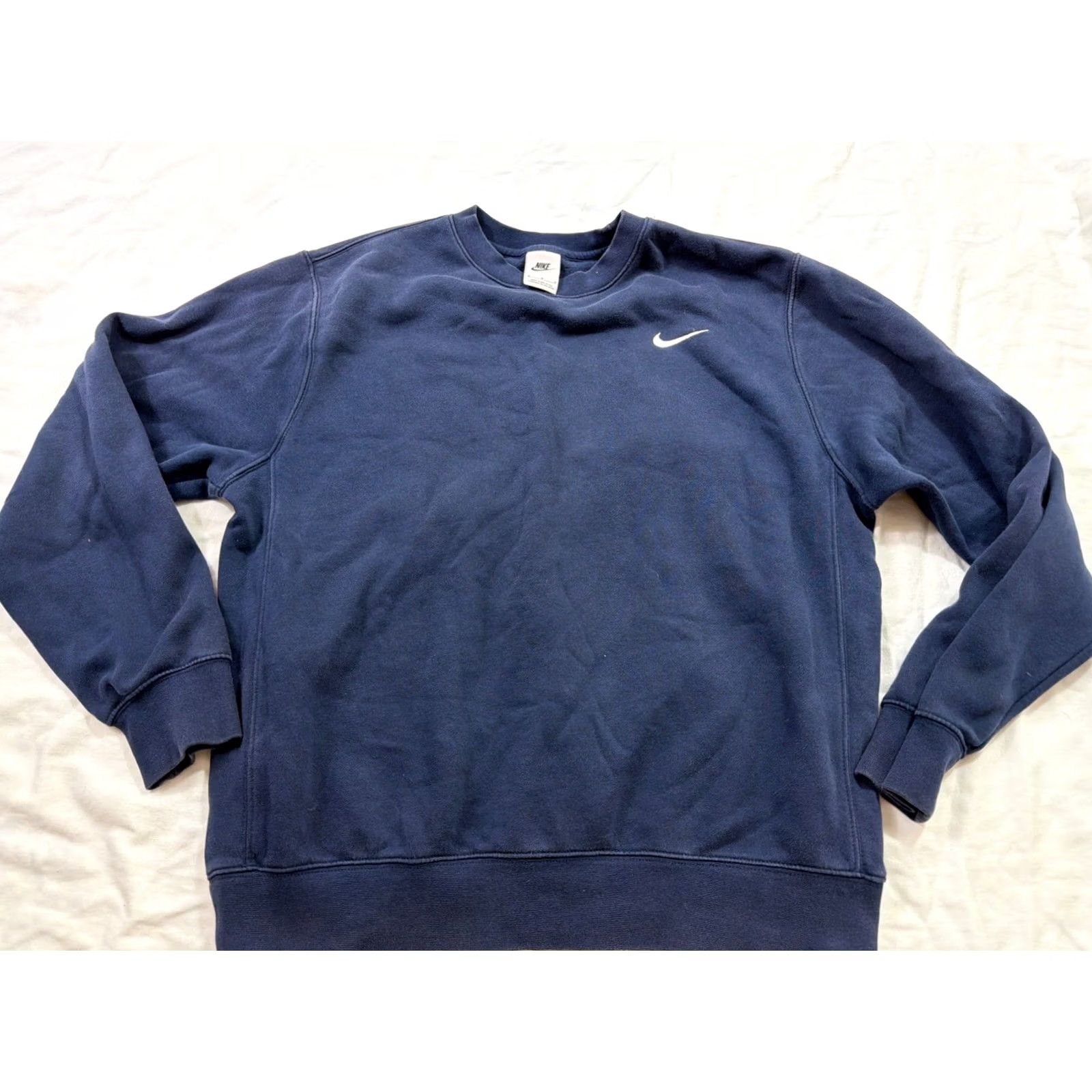 Nike Nike Sportswear Club Fleece Sweatshirt Men M Blue Crewneck Pullover CJ1614-419 Size US M / EU 48-50 / 2 - 2 Thumbnail