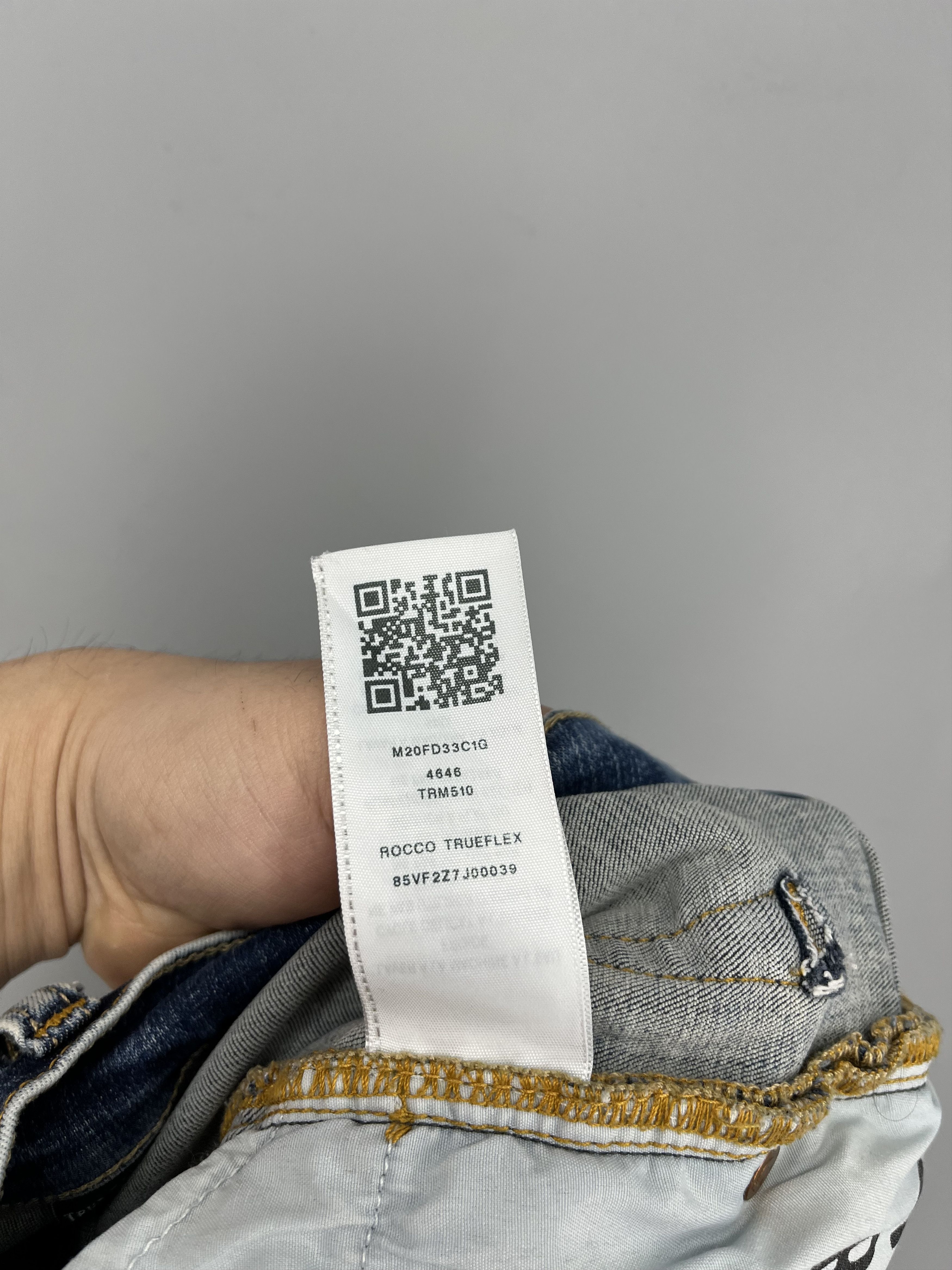 True Religion TRUE RELIGION Rocco painted slim-leg jeans Size US 31 - 13 Thumbnail