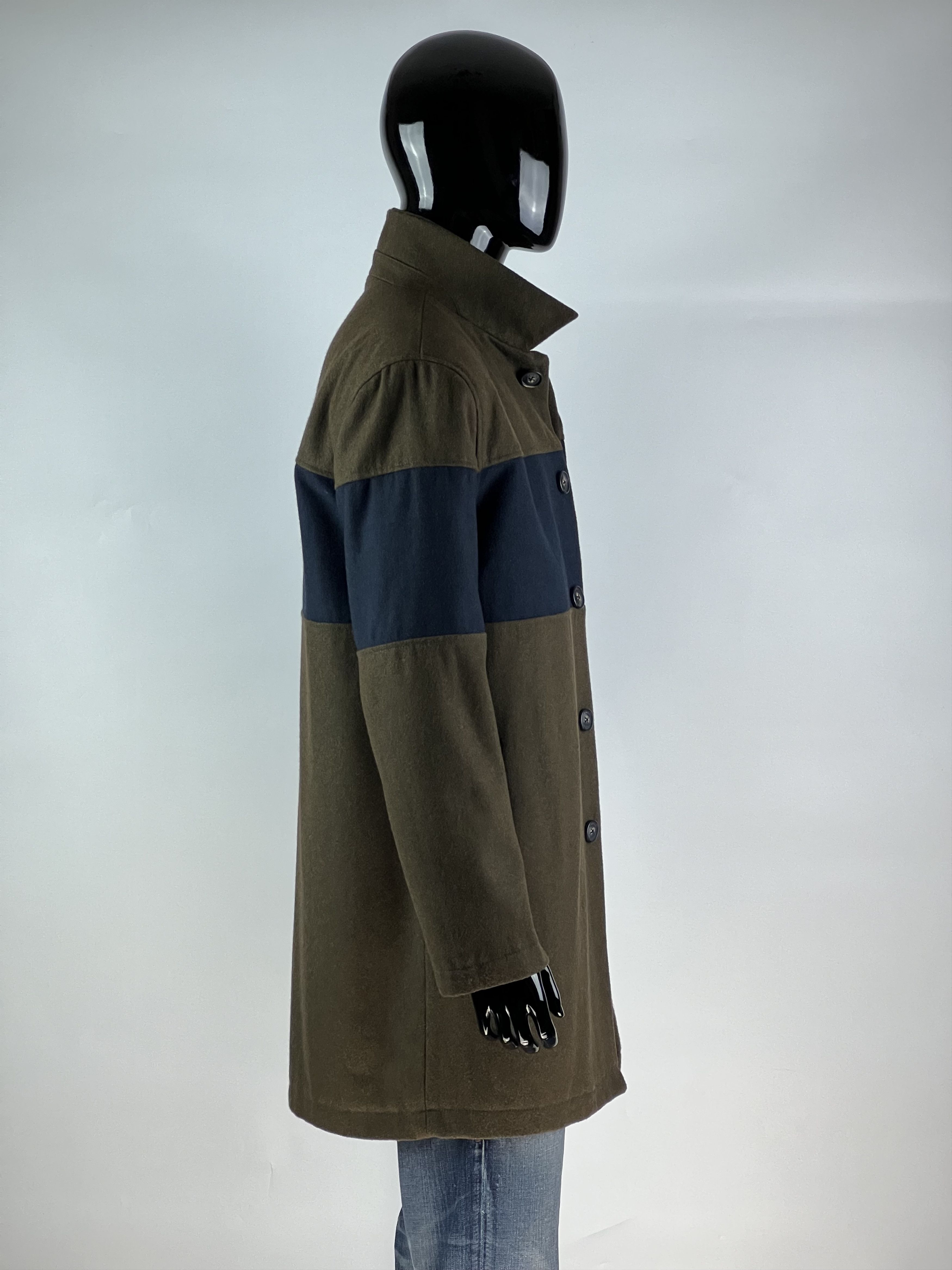 Designer HYMN London Wool Heavy Coat Size M/L Size US M / EU 48-50 / 2 - 2 Thumbnail