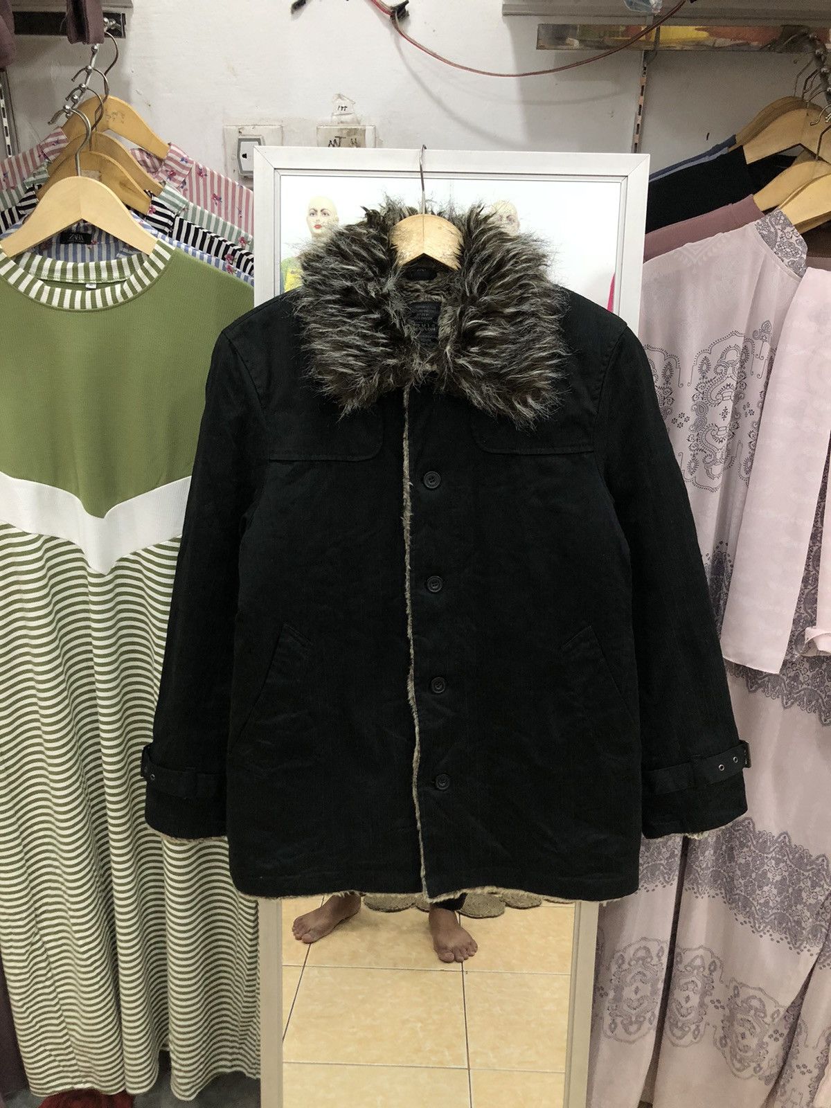If Six Was Nine Louis Chavlon Fur Jacket Size US M / EU 48-50 / 2 - 1 Thumbnail