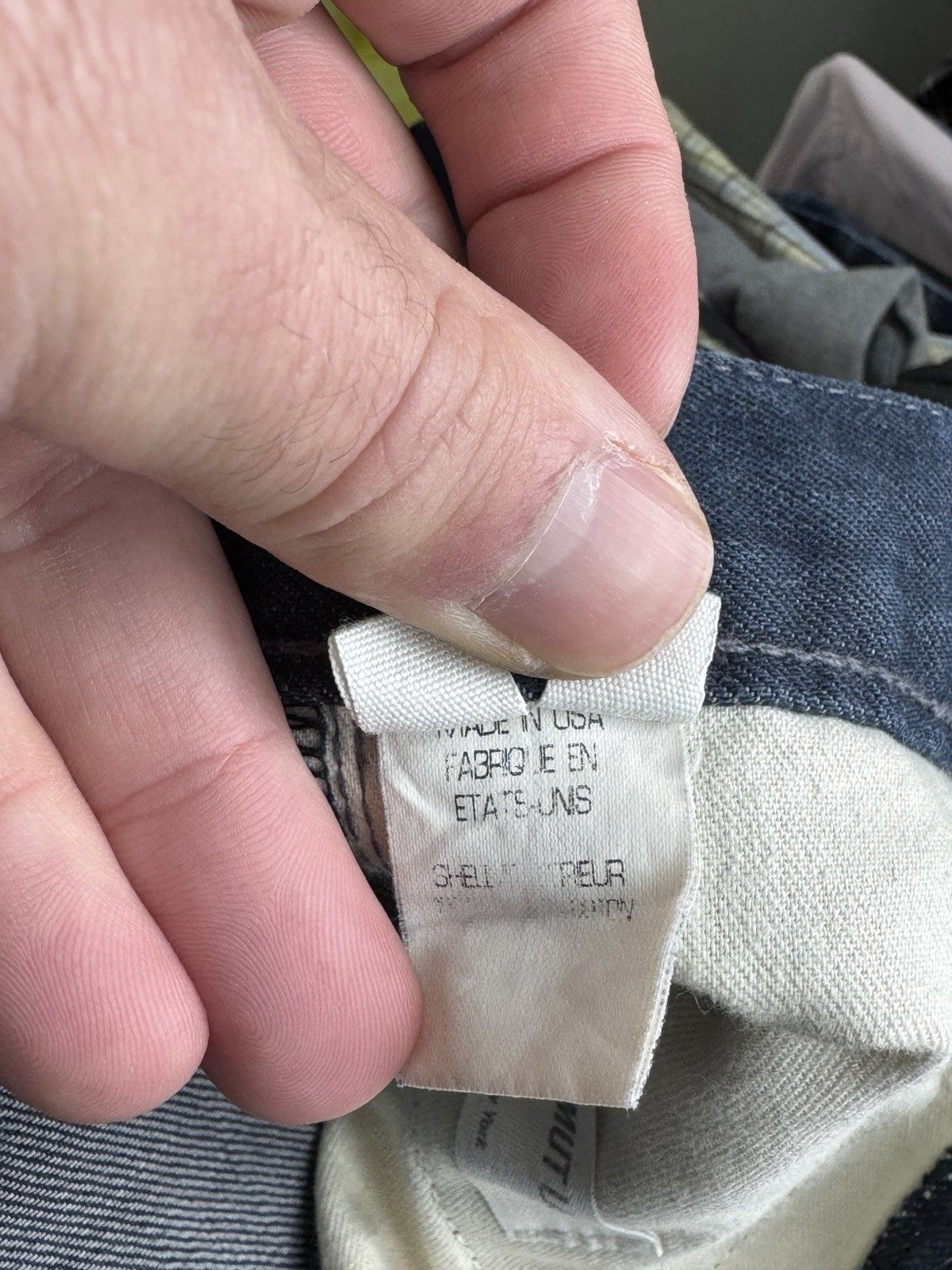 Helmut Lang Helmut Lang New York Mens Denim Jeans Made in USA Size 34 Size US 34 / EU 50 - 12 Thumbnail