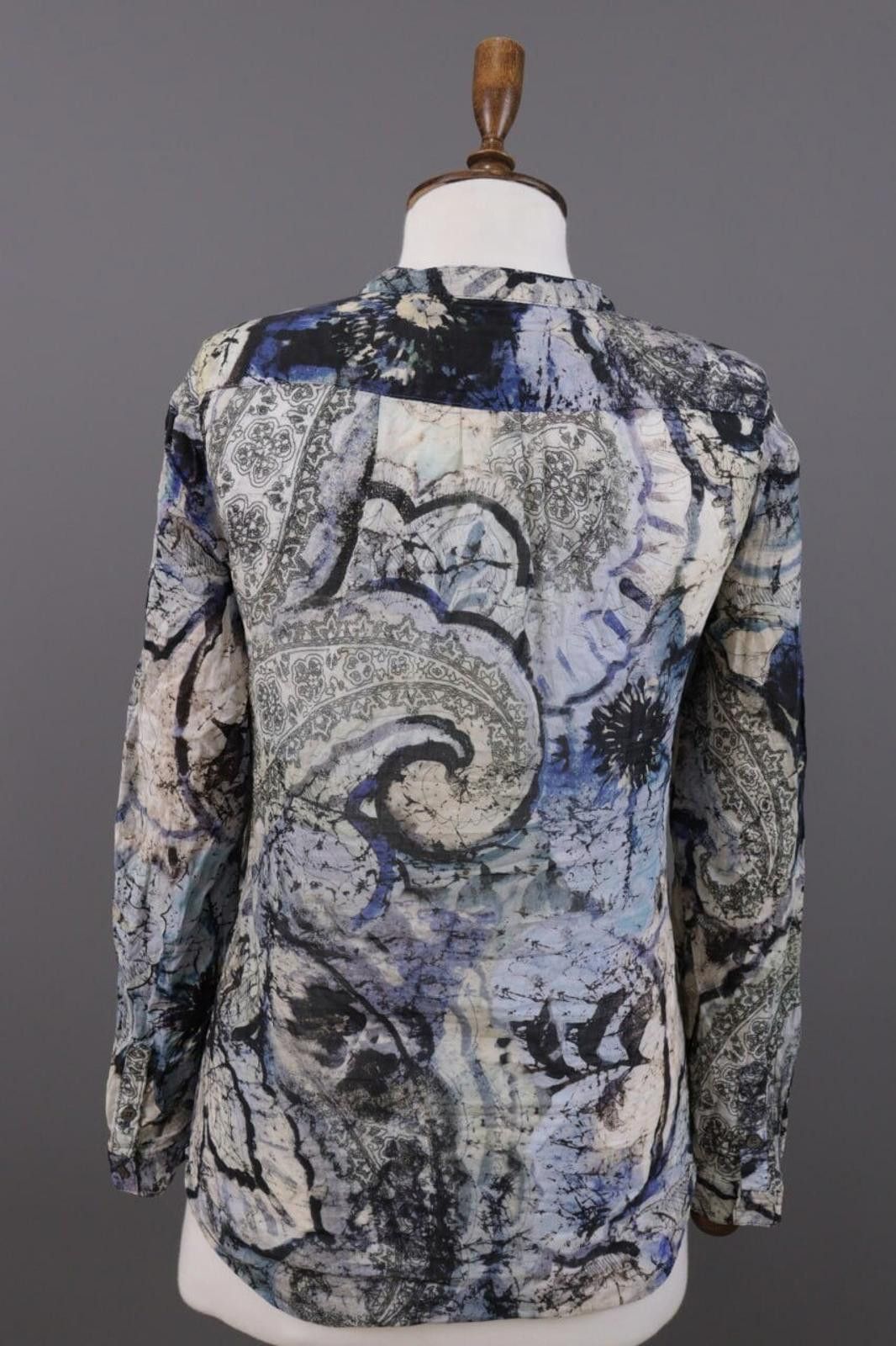 Heliot Emil Emily Van Den Bergh Multicolor Floral Blouse Shirt Sz 38 / M Size M / US 6-8 / IT 42-44 - 8 Thumbnail