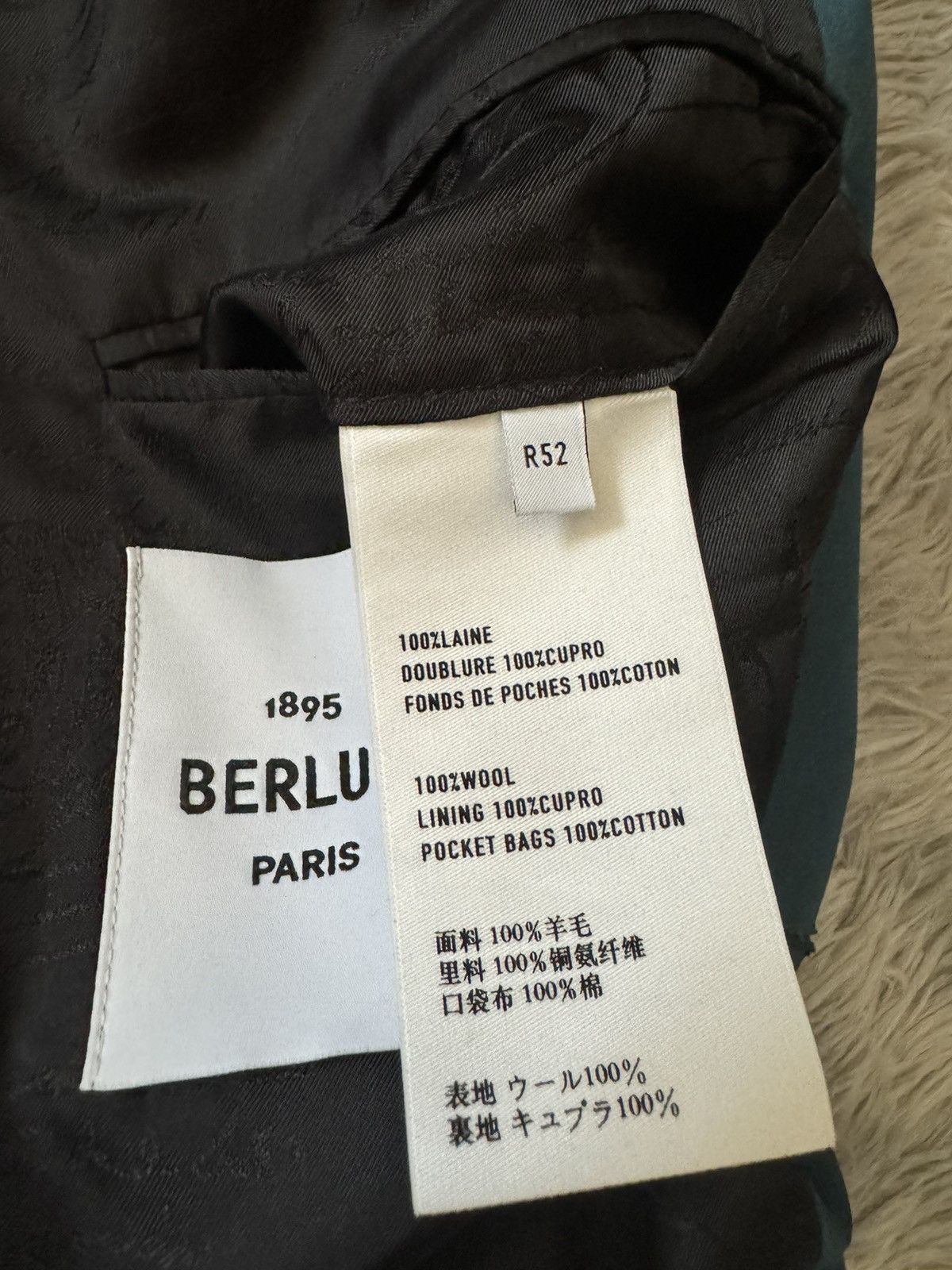 Kris Van Assche FW19 Double breasted wool jacket Size 42R - 6 Thumbnail