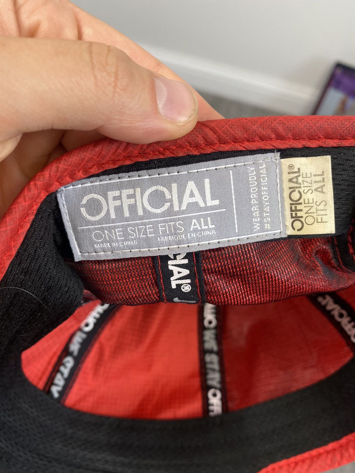 Nike × Vintage Red Official USA Hat, Official, One Size Fits All, Gingham Size ONE SIZE - 8 Thumbnail