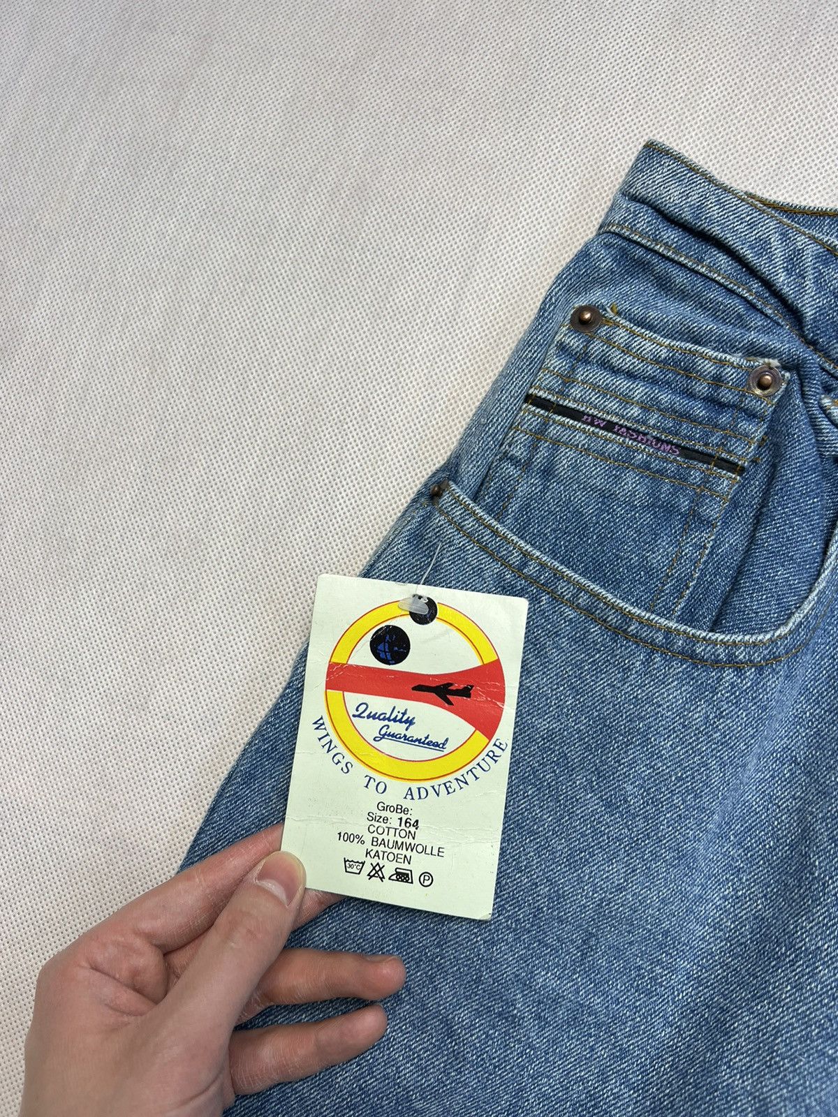Japanese Brand × Vintage Unique Pants Jeans Vintage 90’s New With Tags Size US 30 / EU 46 - 3 Thumbnail