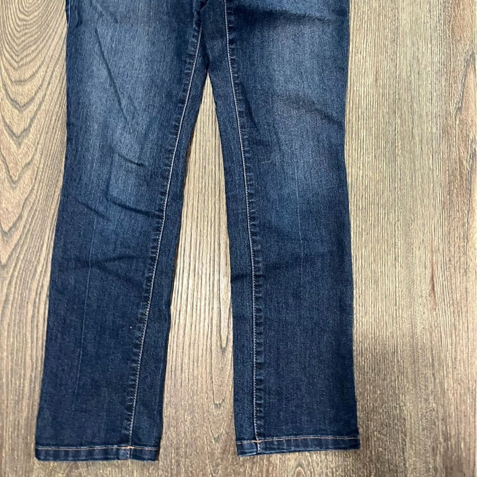 Jessica Simpson Jessica Simpson Forever Skinny Jeans Whisker Denim Medium 26 Size 26" / US 2 / IT 38 - 4 Thumbnail