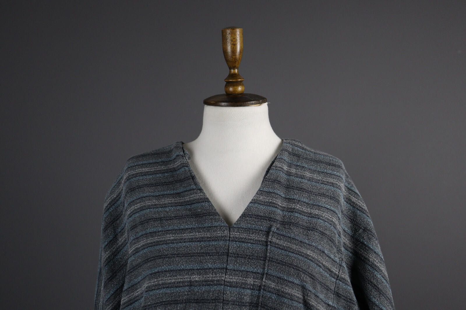 Woolrich Woolen Mills Woolrich Ladies Gray Stripe Long Sleeve Shirt Top Size S Size S / US 4 / IT 40 - 2 Thumbnail