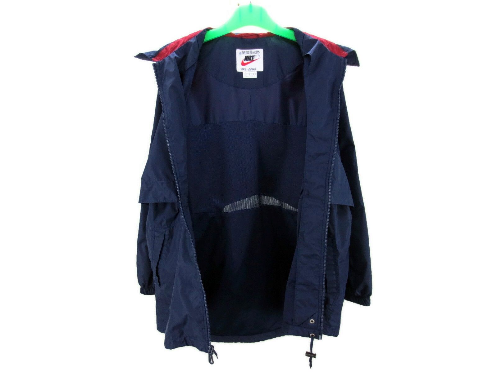 Nike Vintage Nike Windbreaker White Tab Embroidered Swoosh Big Size US L / EU 52-54 / 3 - 3 Thumbnail
